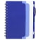 5" x 7" Recycled Dual Pocket Spiral Notebook w Pen 17