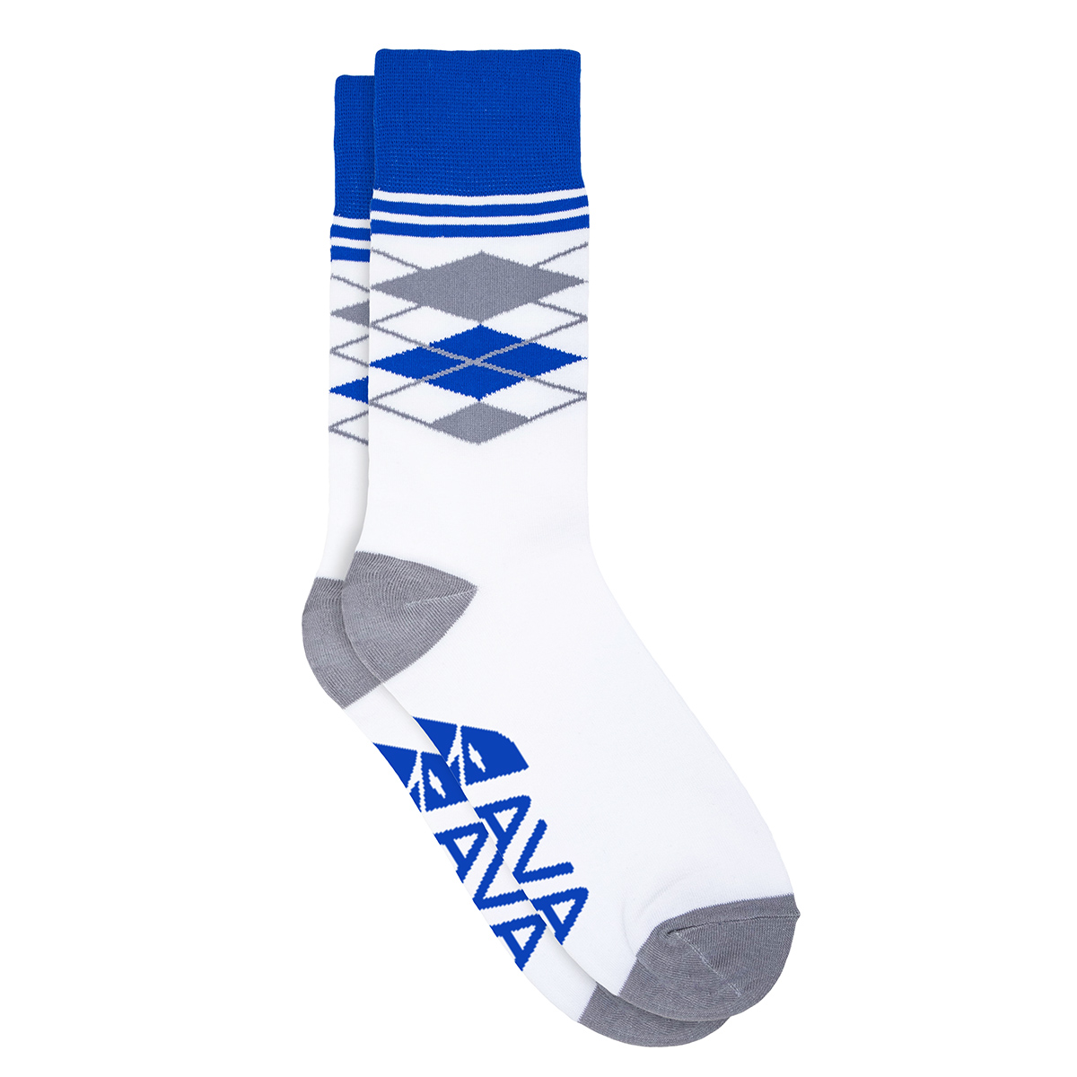 Half Argyle Simpler Socks