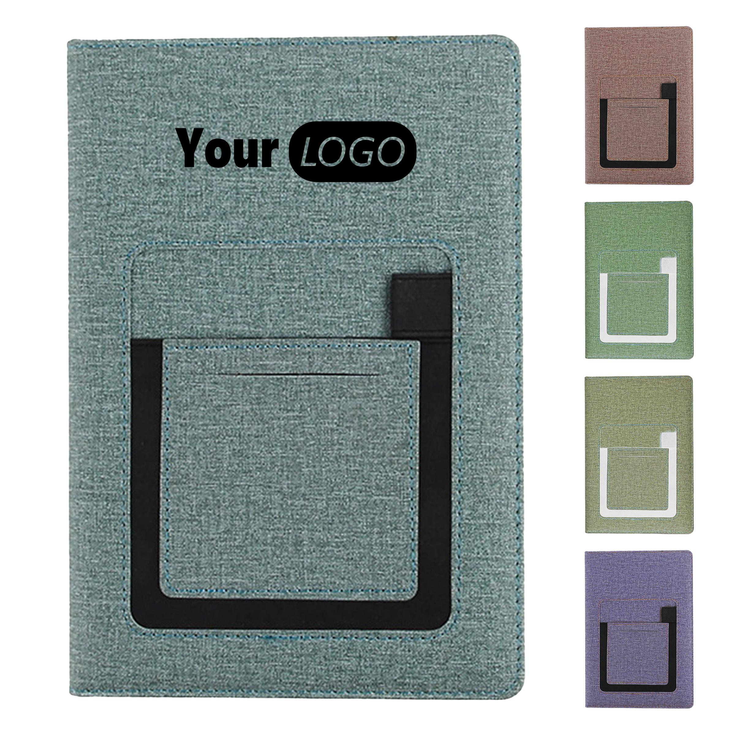 Pu Creative Mobile Phone Pocket Notebook 4