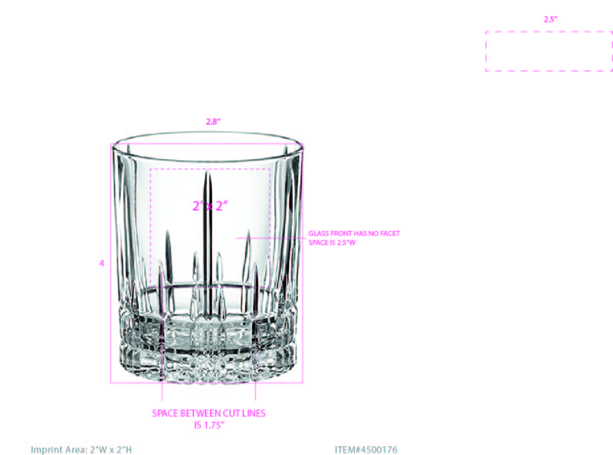 Spiegelau 13 oz Perfect D.O.F. Glass, set of 4 3