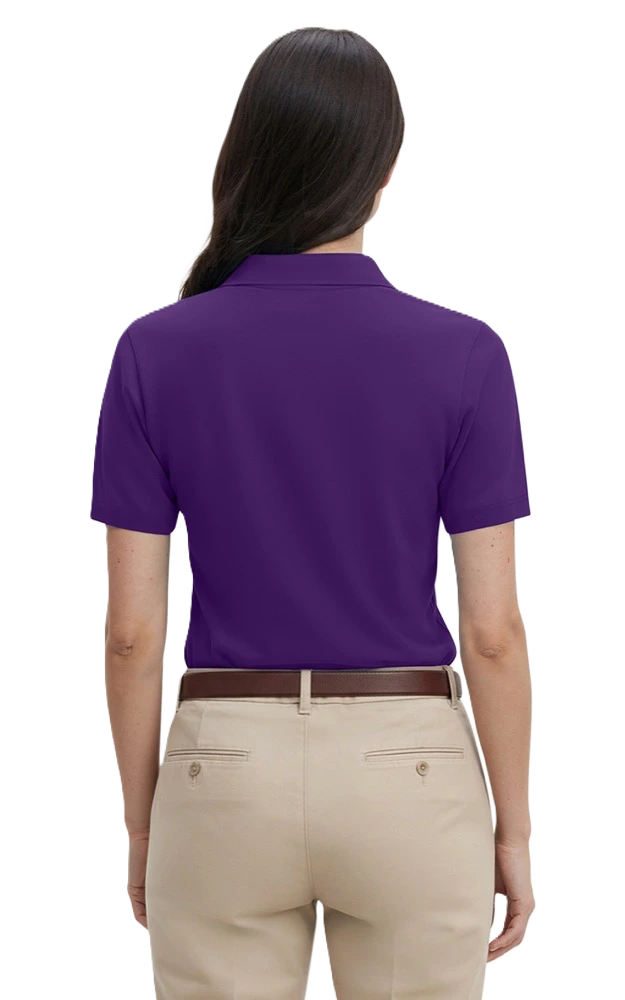Ladies' Superblend V-Neck Polo 81