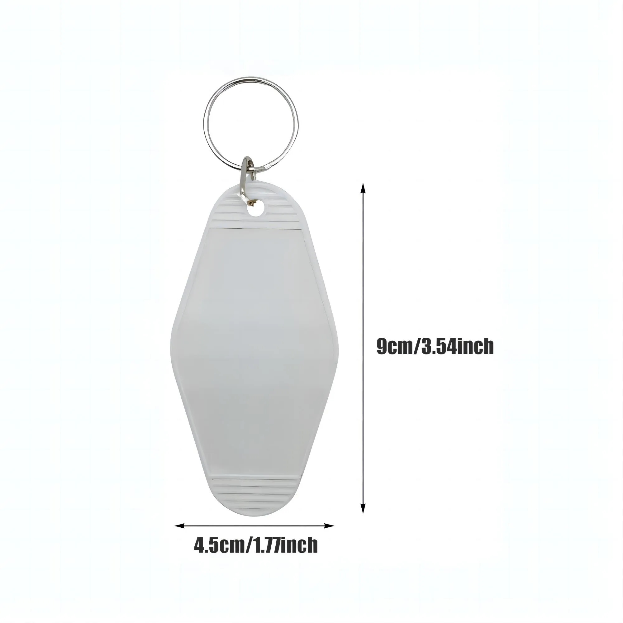 Motel Custom Tag Rhombus Keychains 4