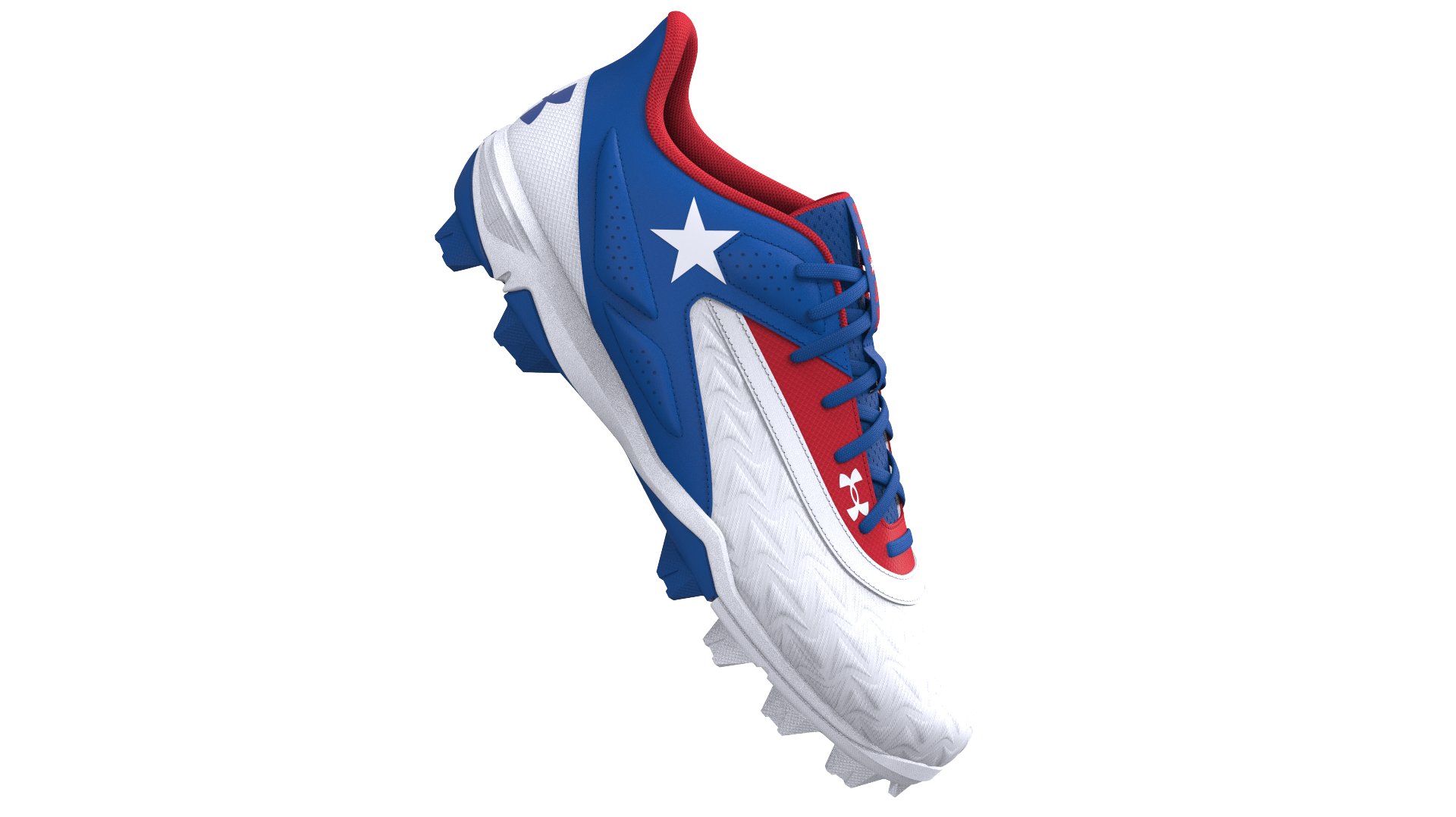 UA Leadoff Low RM Texas Men's Baseball Cleats 1