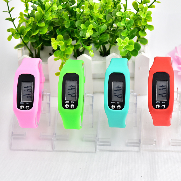 Silicone Pedometer Bracelet 4