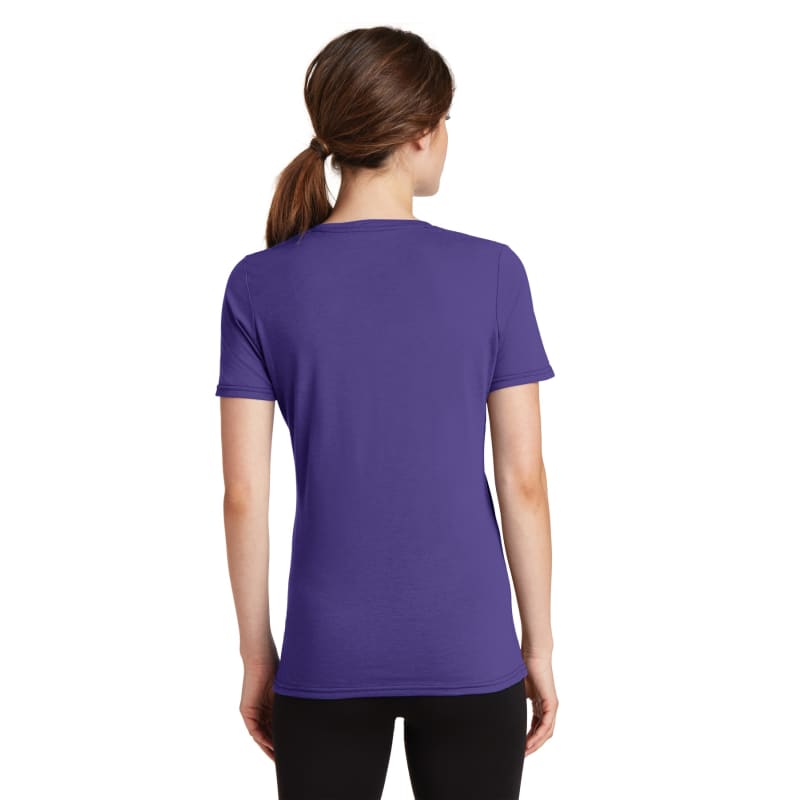 Port & Company Women's Performance Blend V-Neck Tee. 15