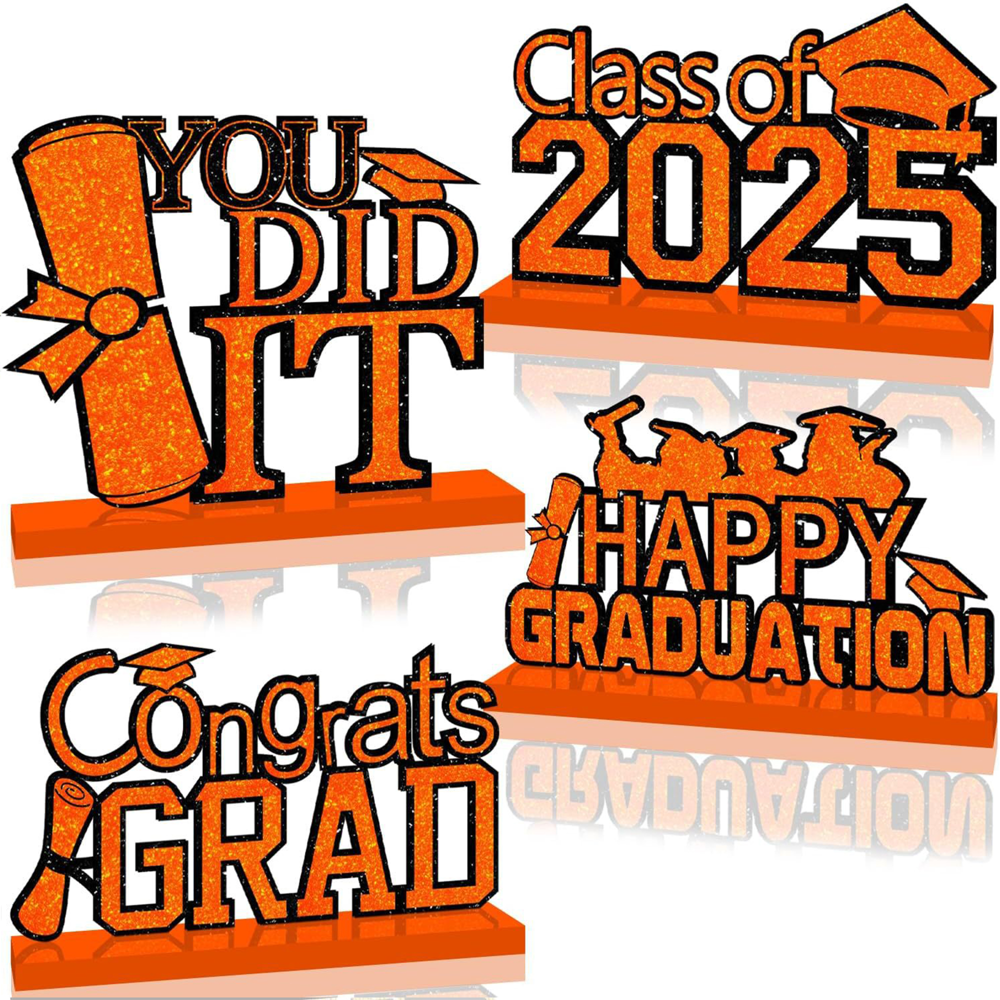 Wooden Graduation Desk Sign 3