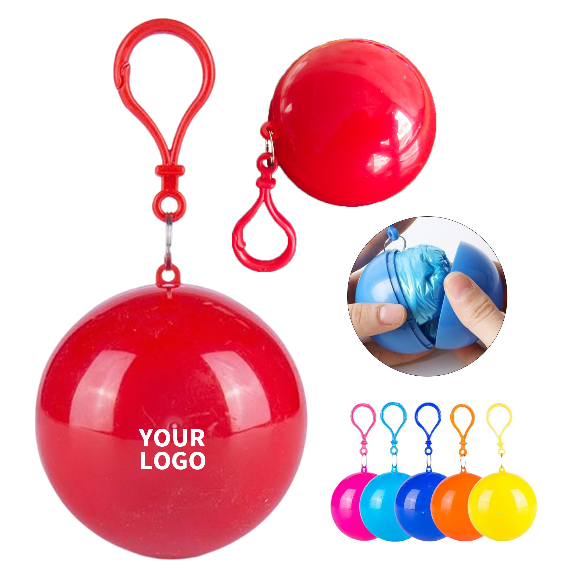 Disposable Emergency Raincoat Spherical Packaging 4