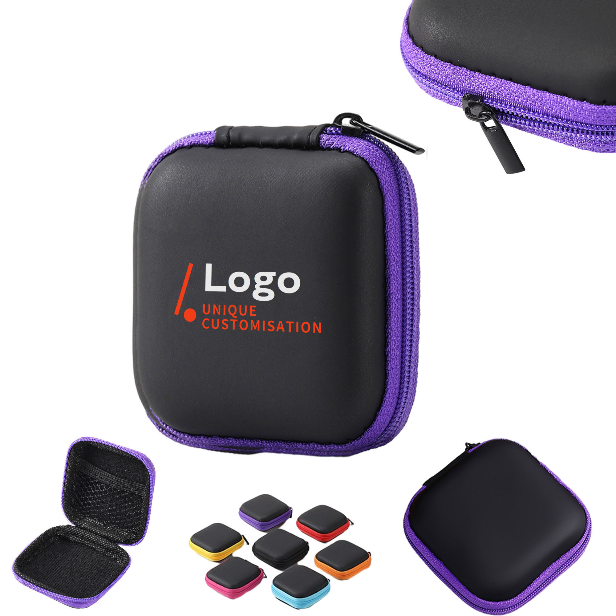EVA Headphone Storage Bag/Data Cable Storage Box 2