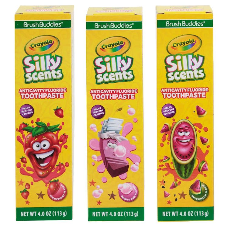 Crayola Silly Scents Kids Toothpaste Assorted Flavors - 4 oz 2