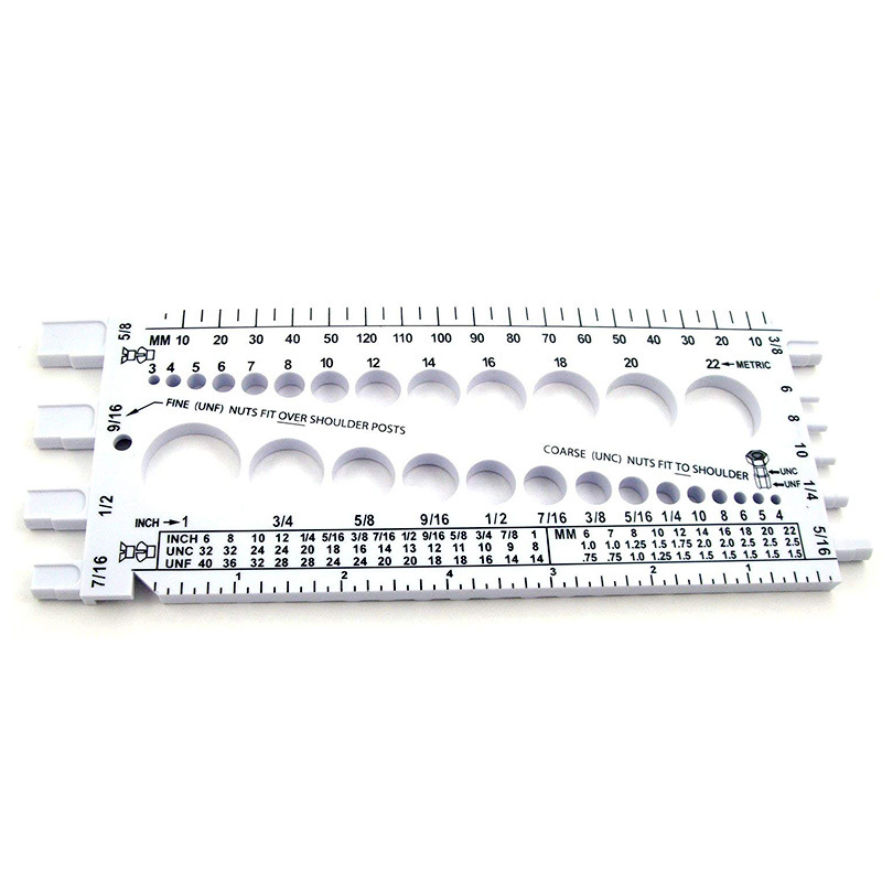 Nut Bolt Thread Screw Size Gauge Standard 2