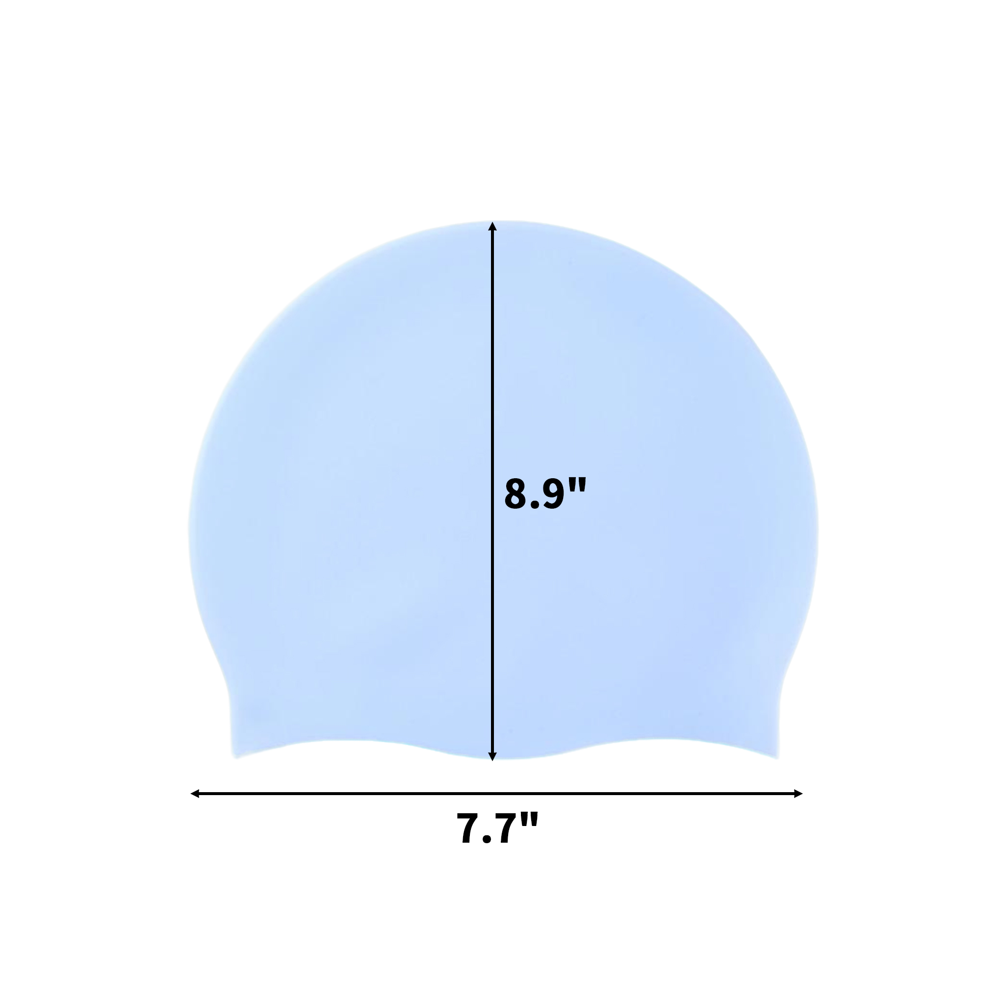 Waterproof Silicone Swimming Cap With High Elasticity 11