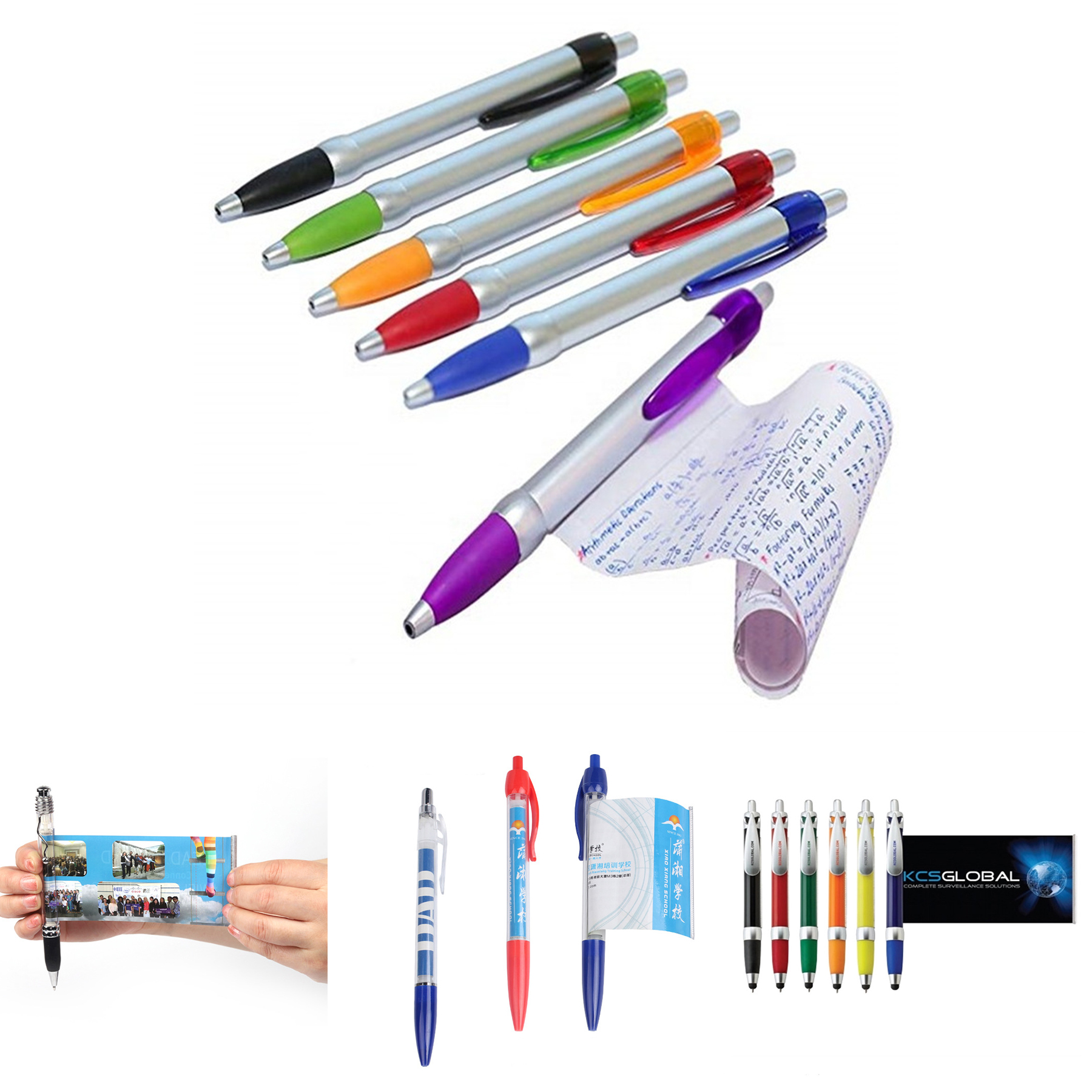 Advertising Banner Ballpoint Pen