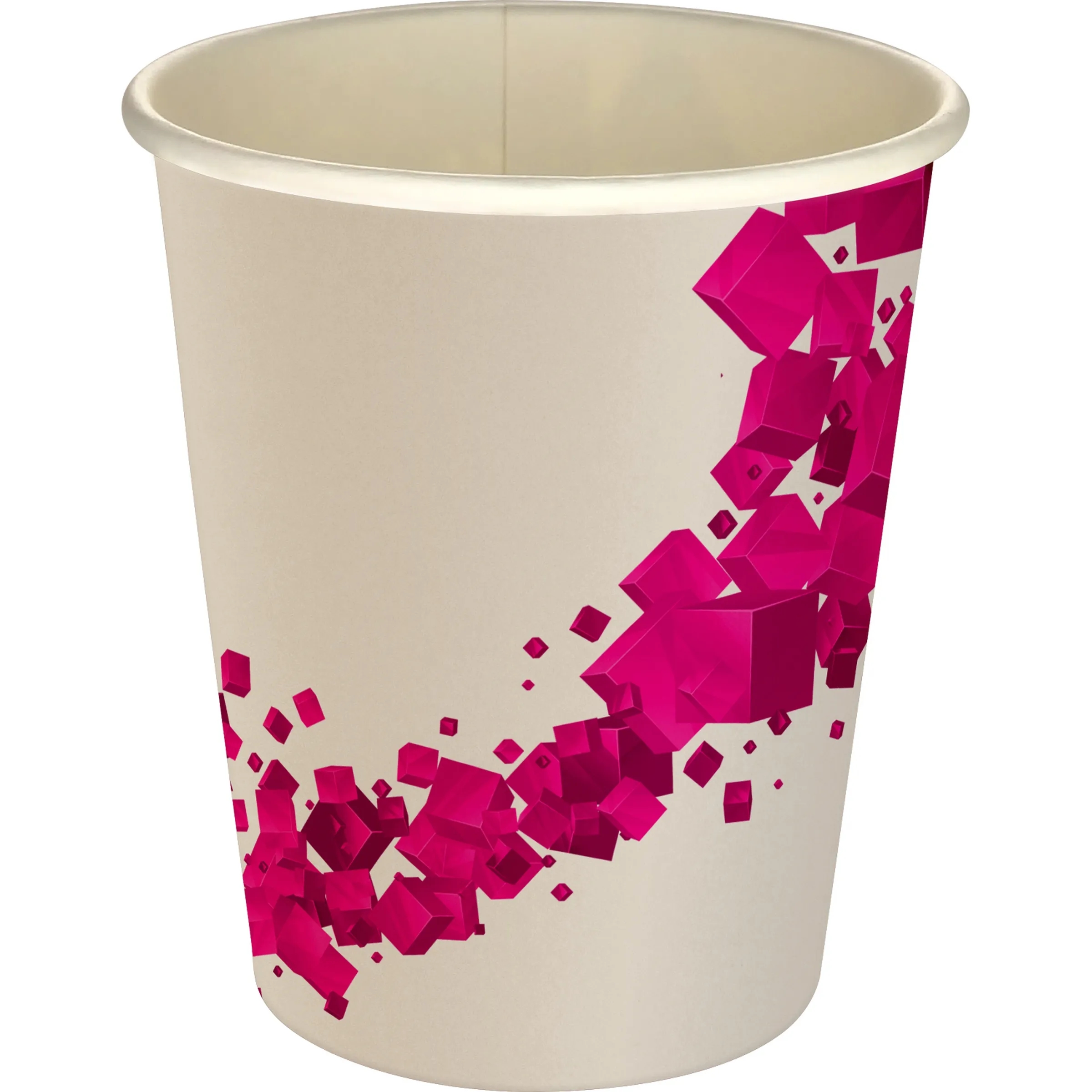 5 oz Full Color Floating Cubes Paper Cup, custom paper cup with logo imprint 13