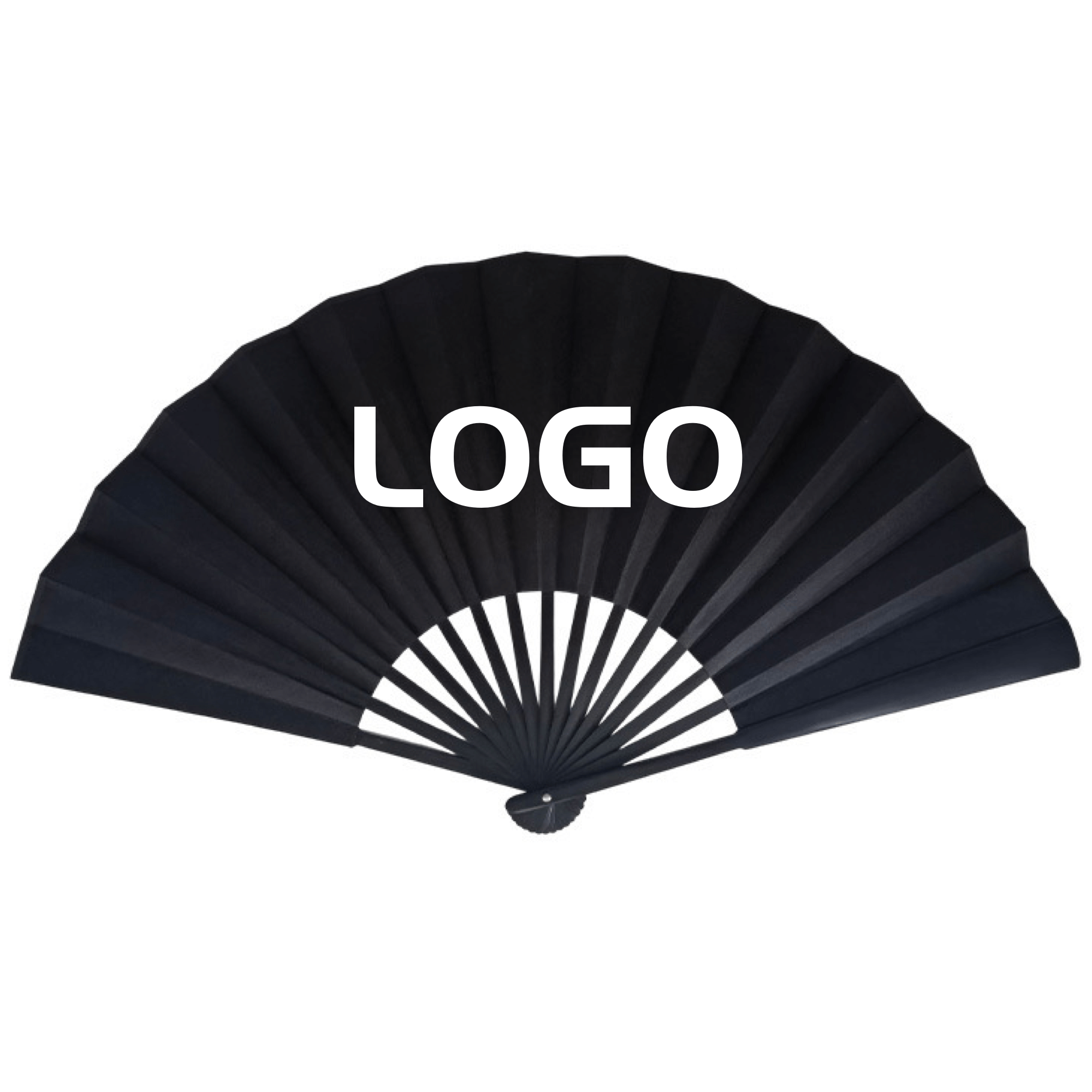 9'' Bamboo handheld fan 2