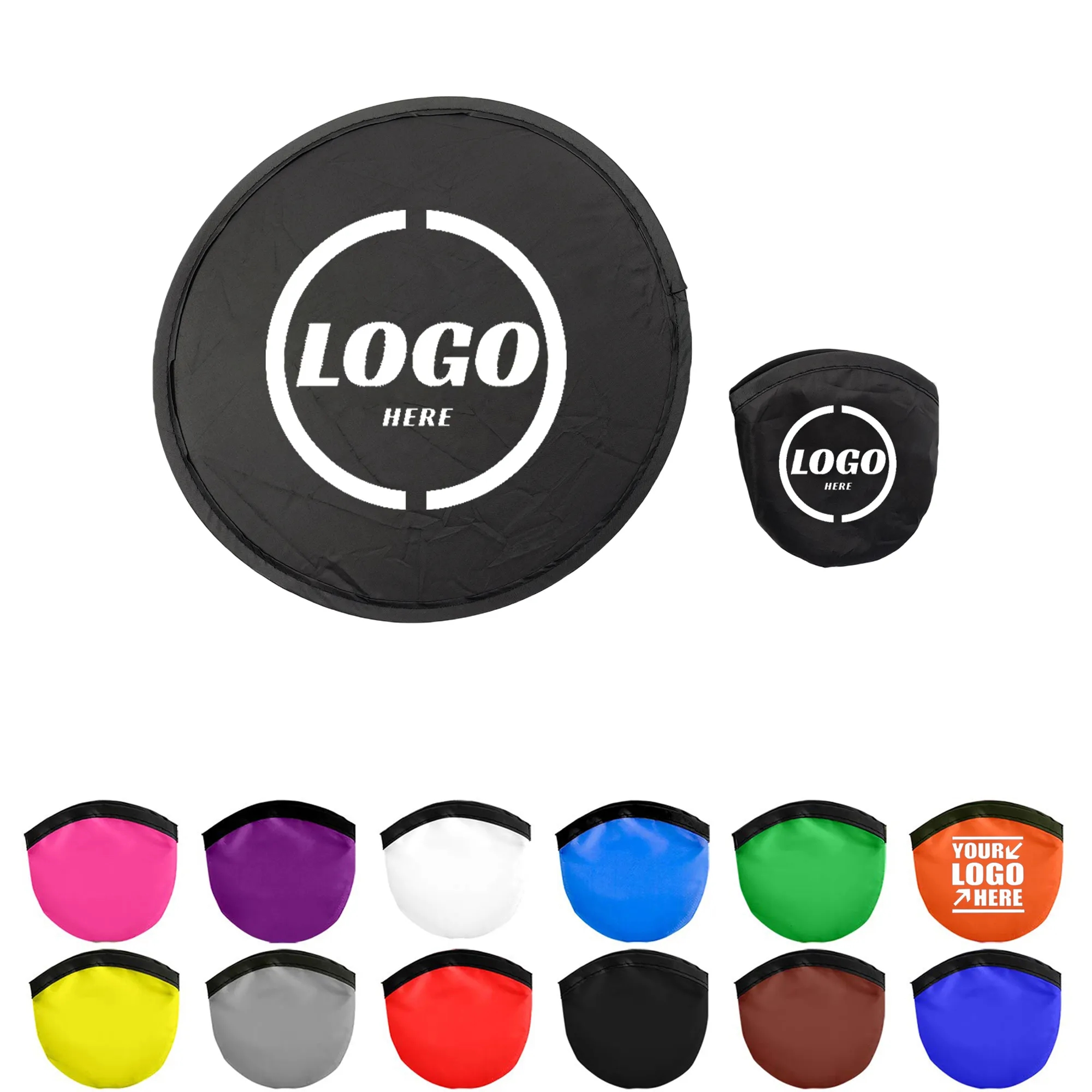 10" Collapsible Flying Disc with Pouch 3