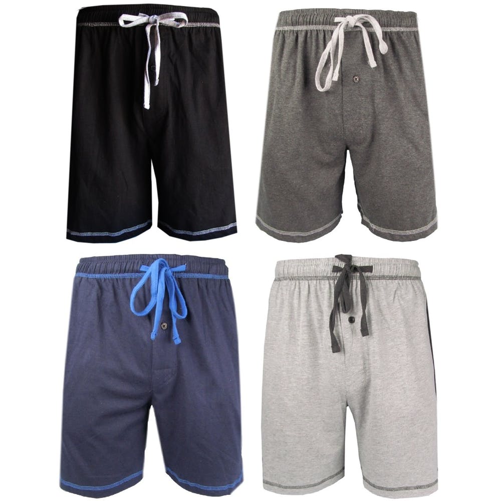 Men's Lounge Shorts - S-2X Cotton 2