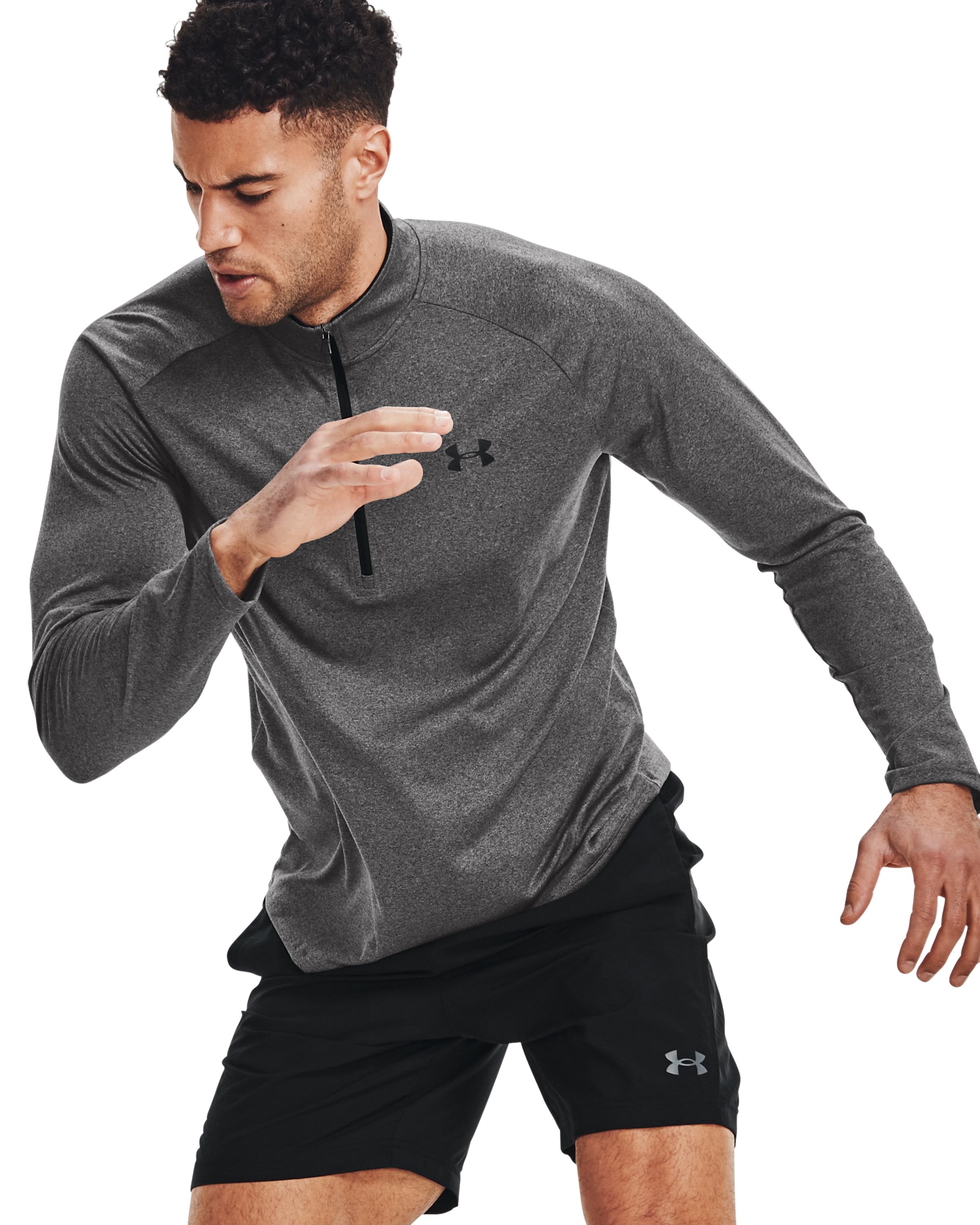UA Tech Men's Zip Long Sleeve 18