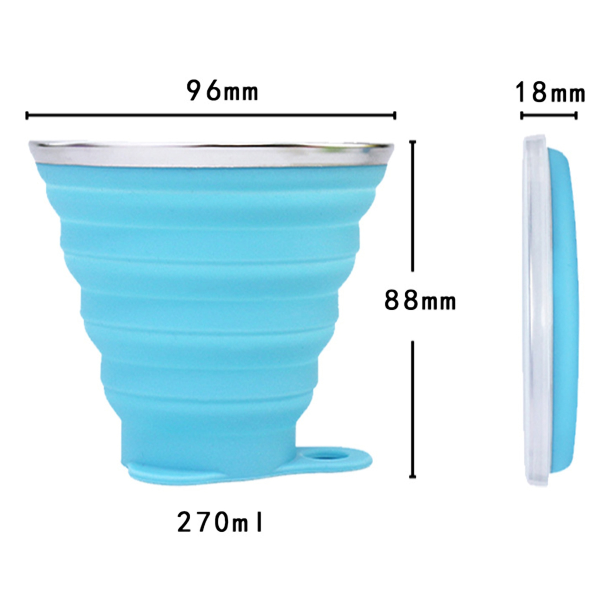 Kid's Collapsible Silicone Cup 2