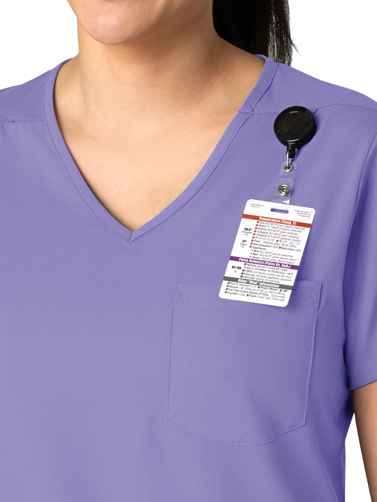 Wink - Boundless - Women's Two-Pocket Tuck-In V-Neck Top 17