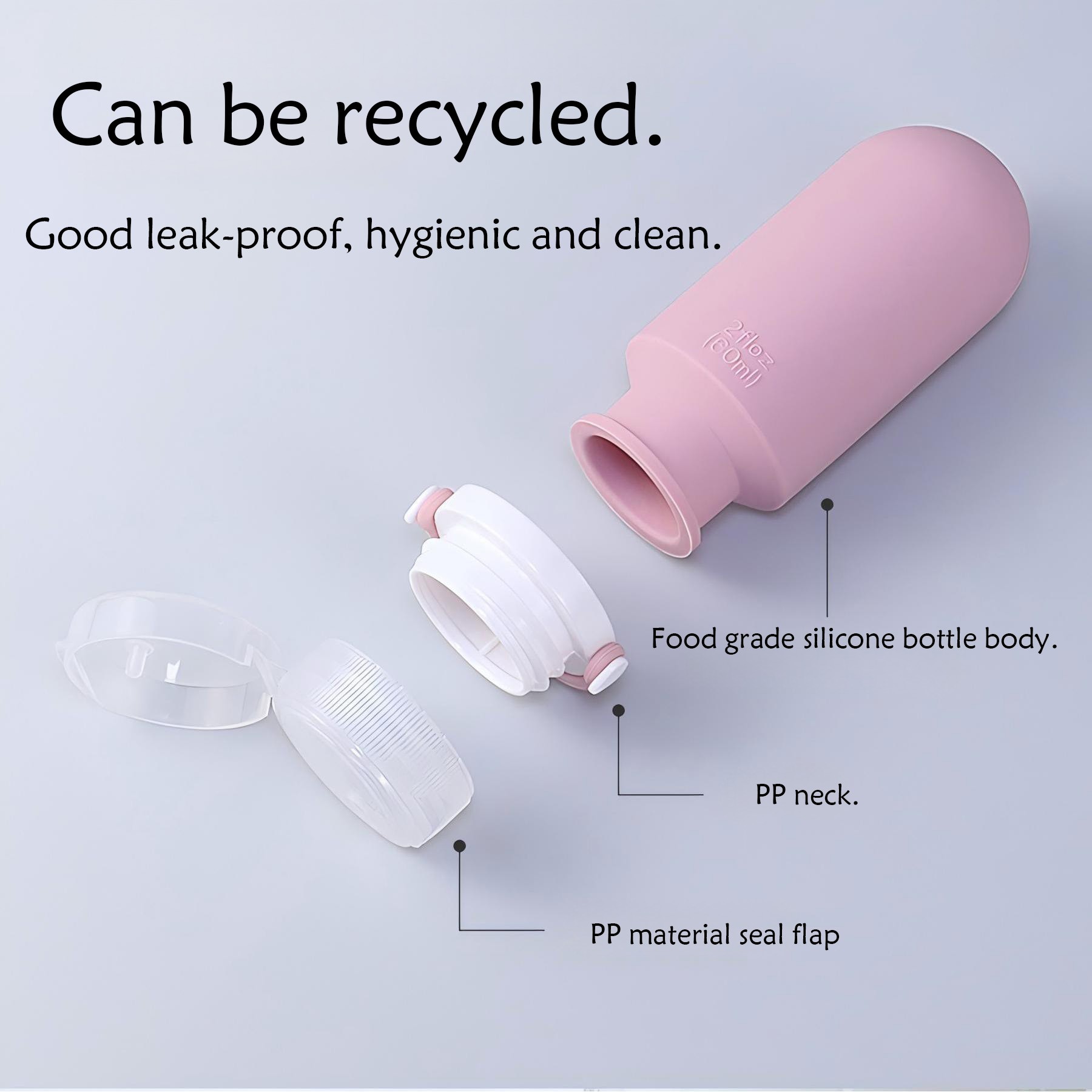 Leak Proof Silicone Bottle 10