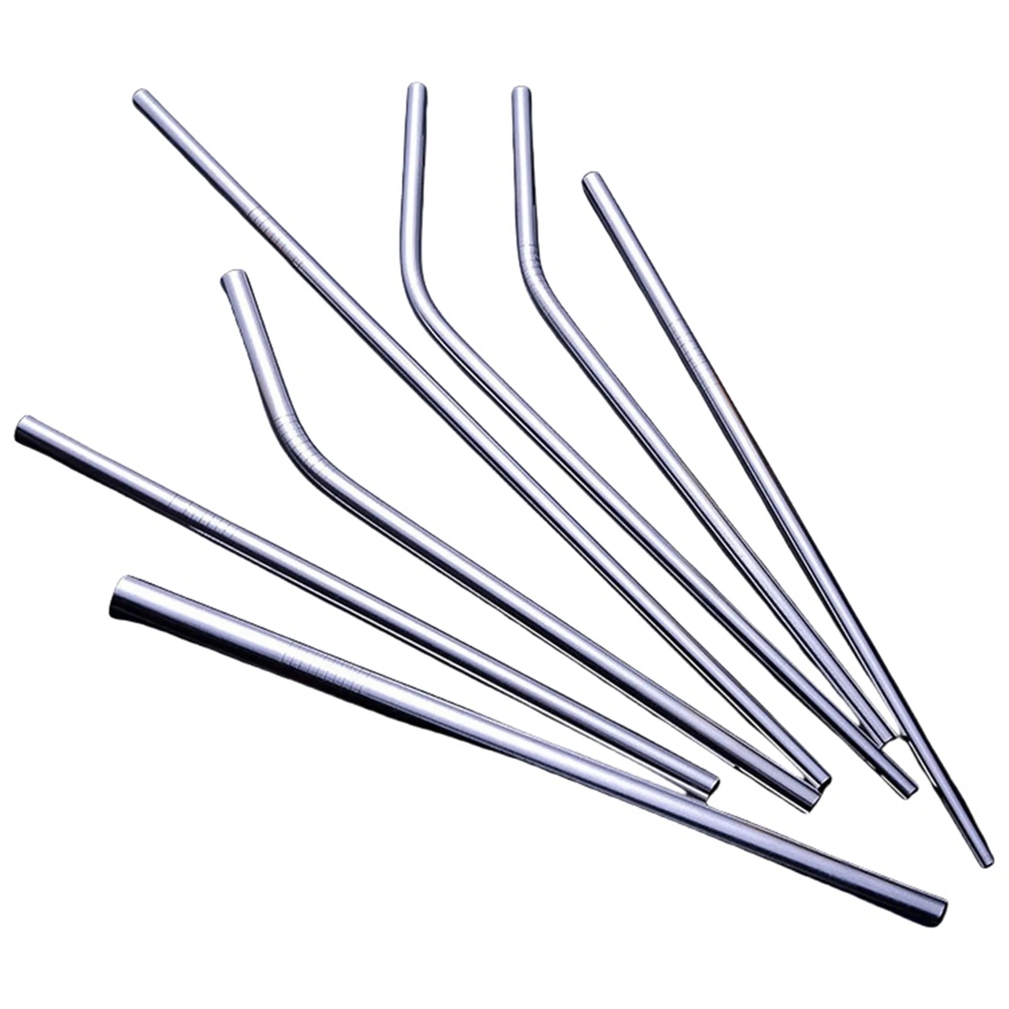 3 In 1 Reusable Stainless Steel Straw Set 10