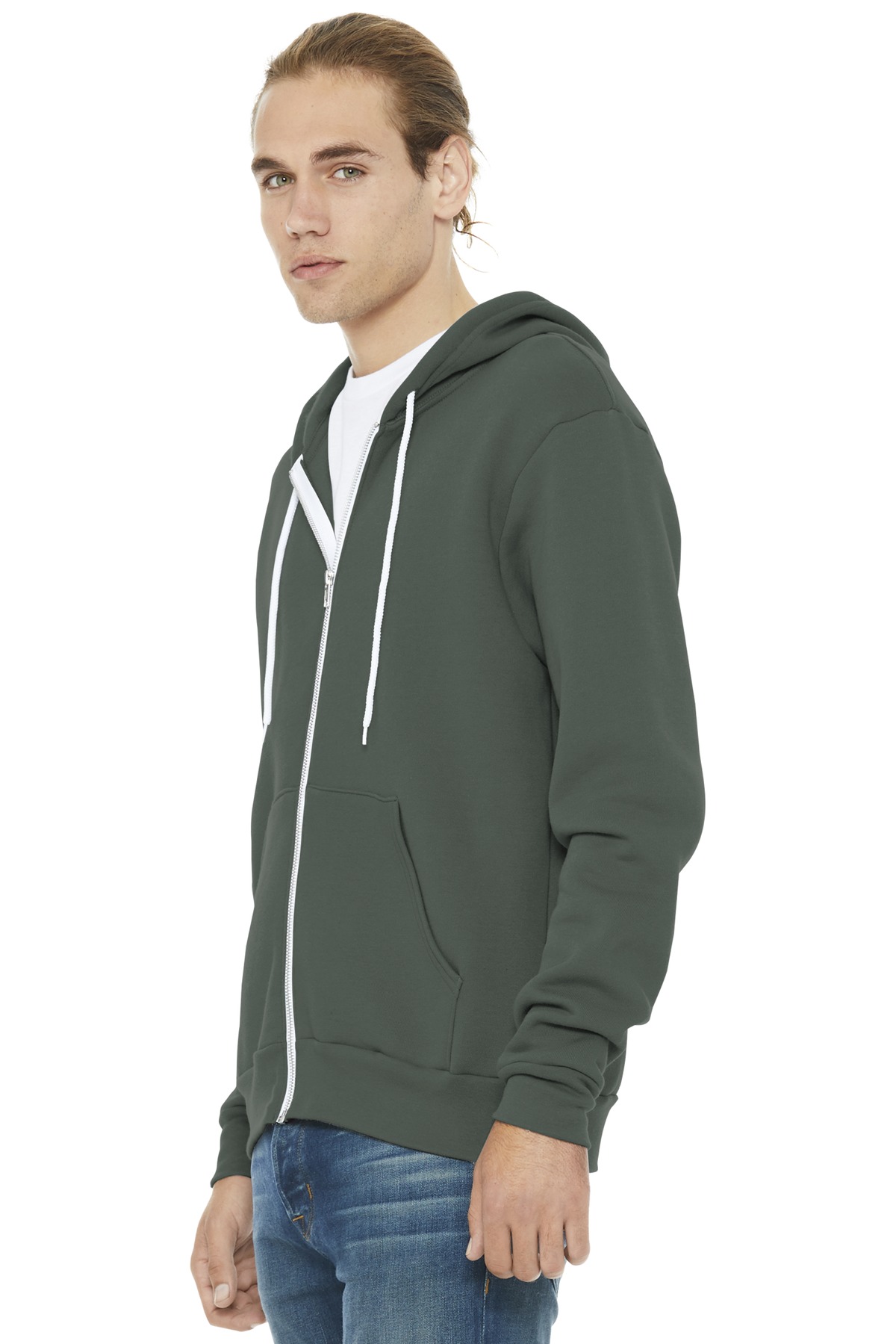 BELLA+CANVAS® Unisex Sponge Fleece Full-Zip Hoodie 92