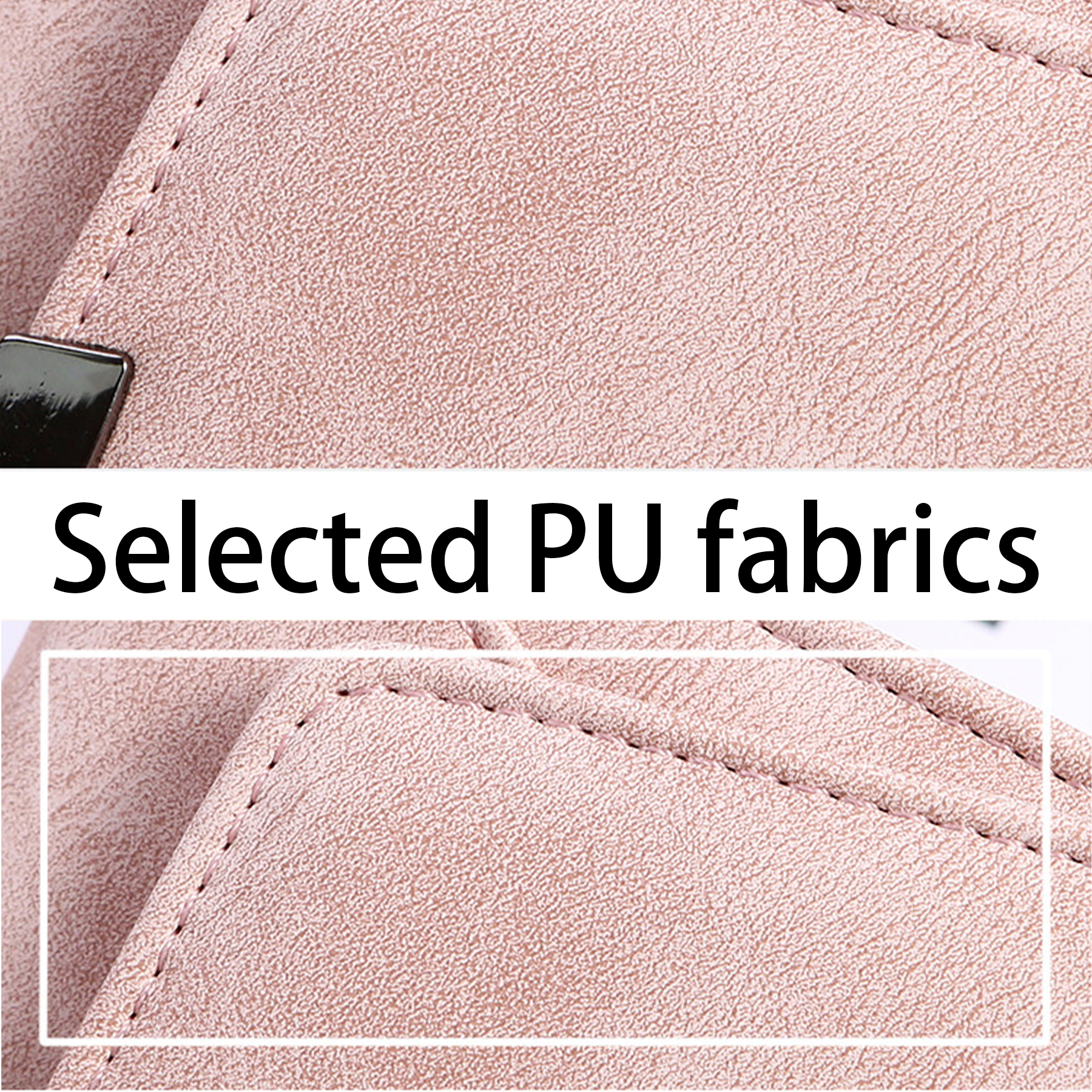 PU Cute matte multi-purpose wallet 6