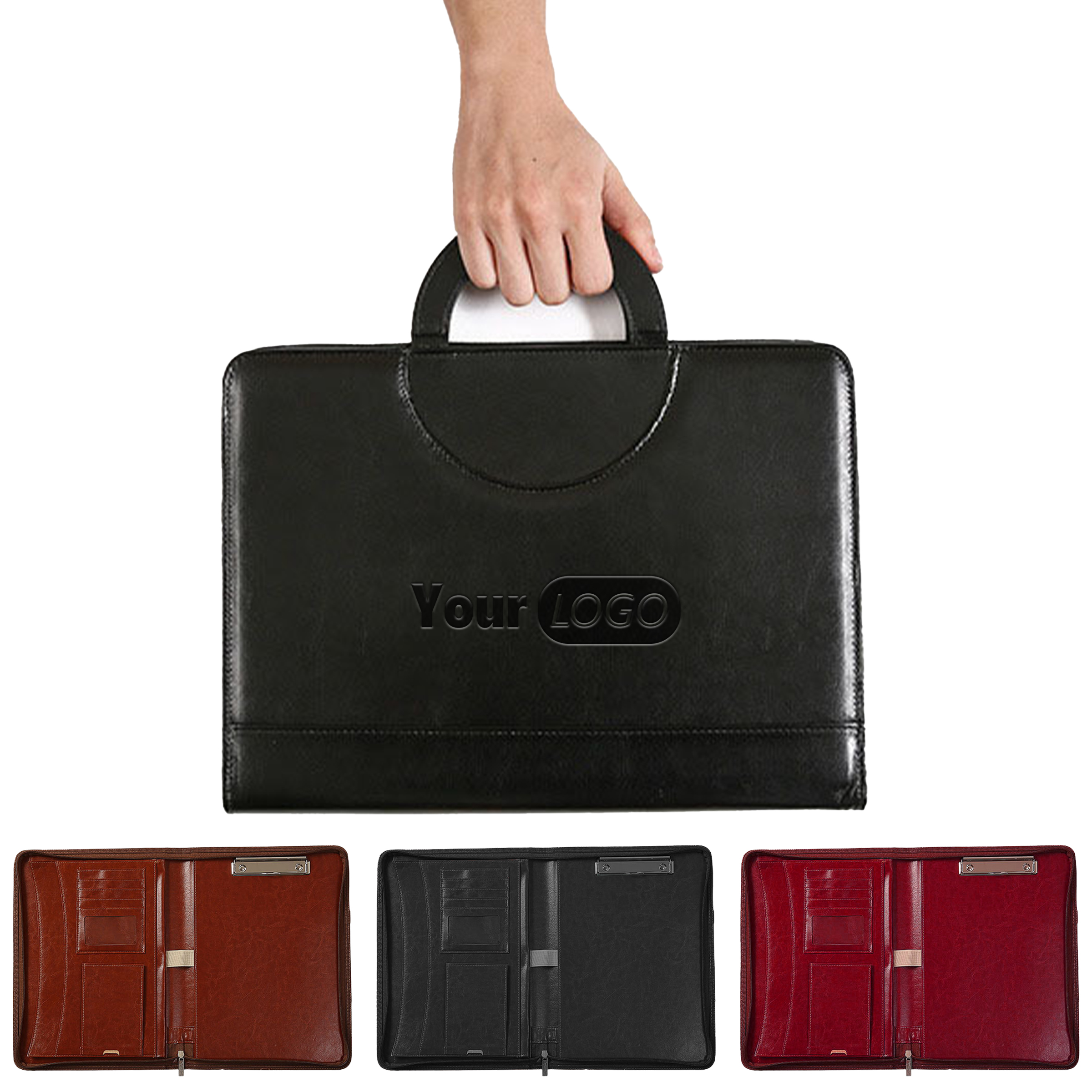 Pu Multi Functional Business Handheld File Pack 1