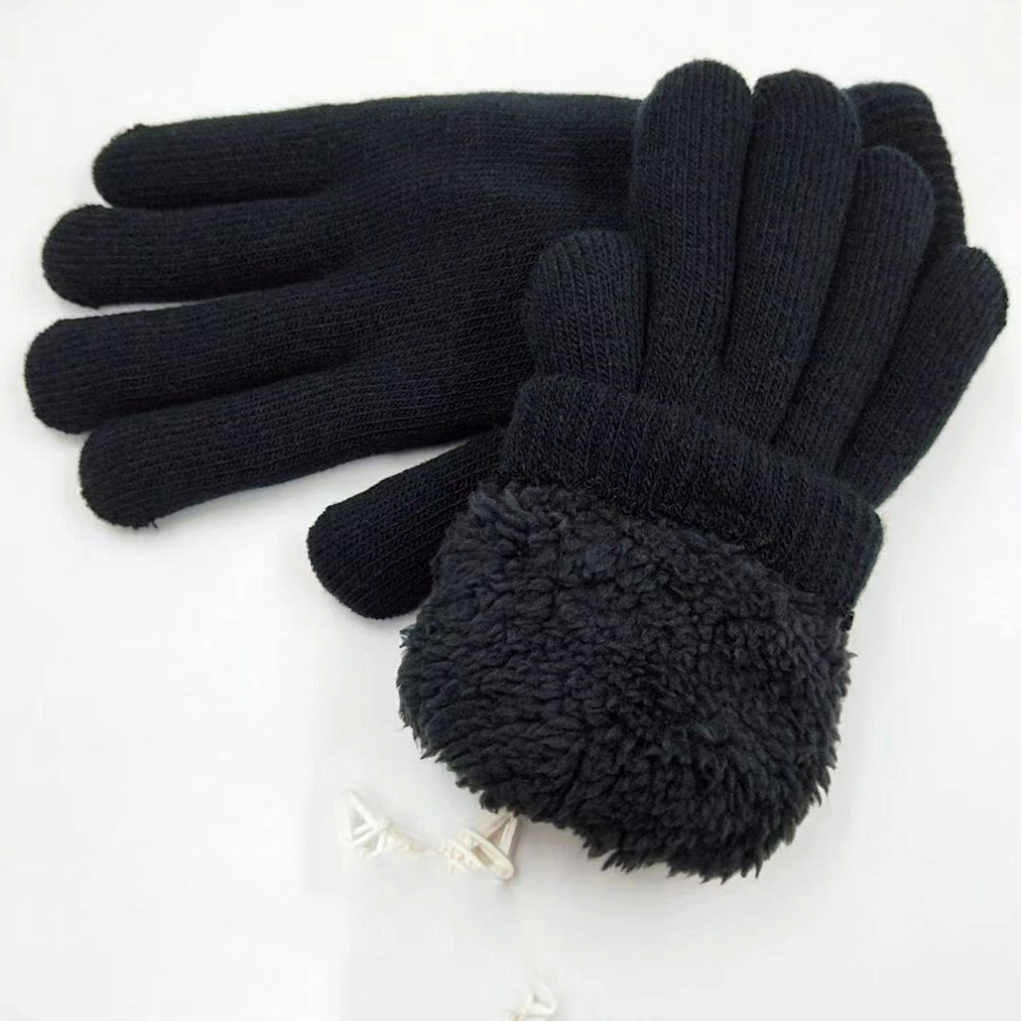 Acrylic Cold Resistant Knitted Touchscreen Gloves 3