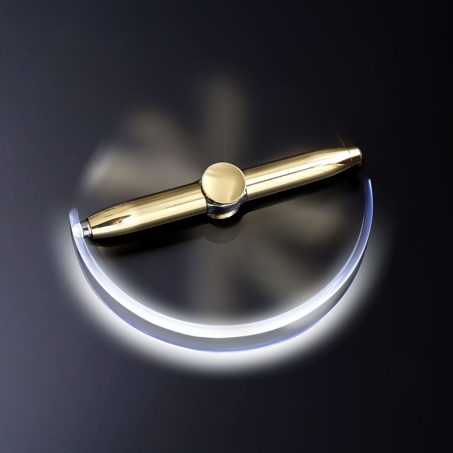 Metal Stress Relief Toy Gyroscope Rotating Pen 4