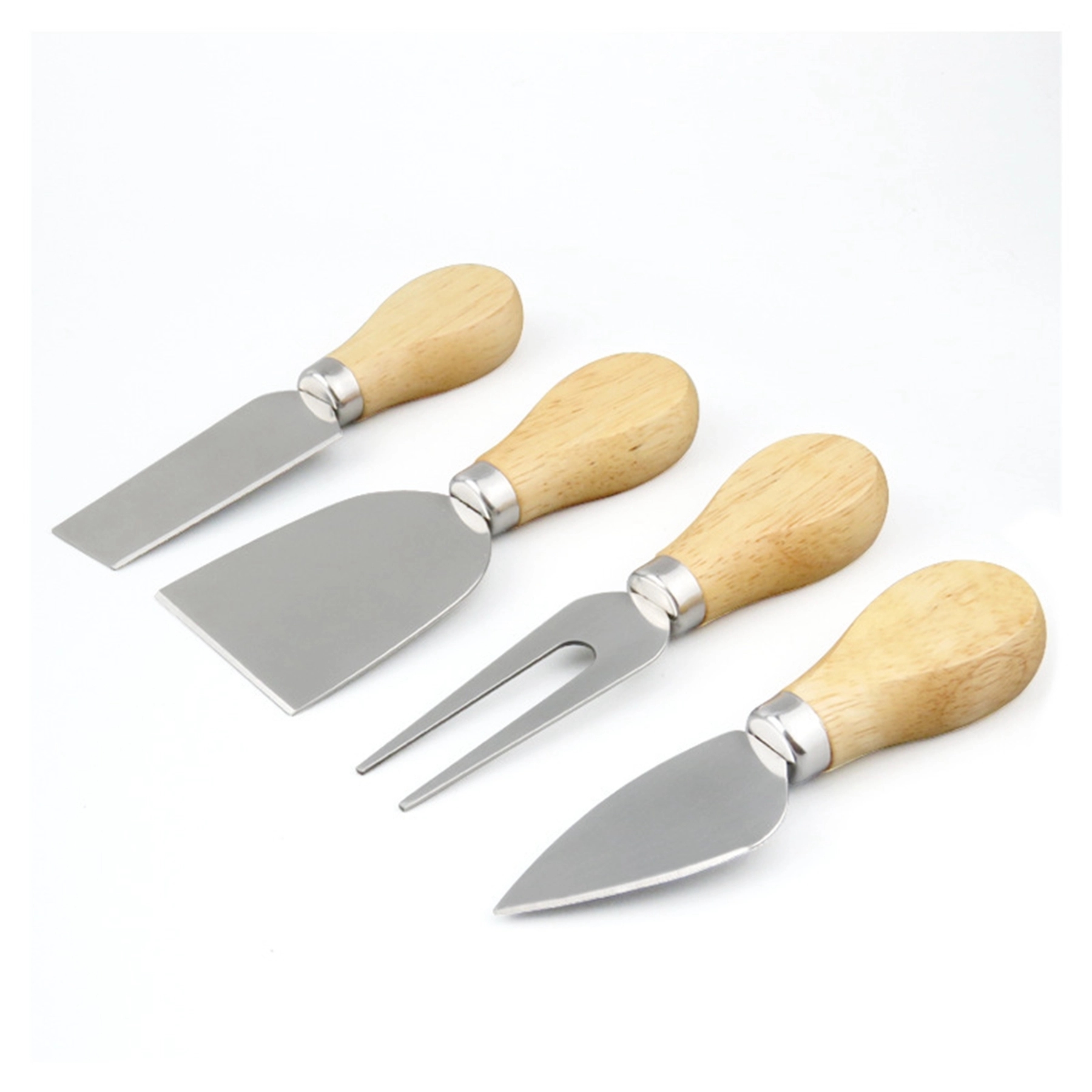 Wooden Handle Cheese Slicer Butter knife Set 8
