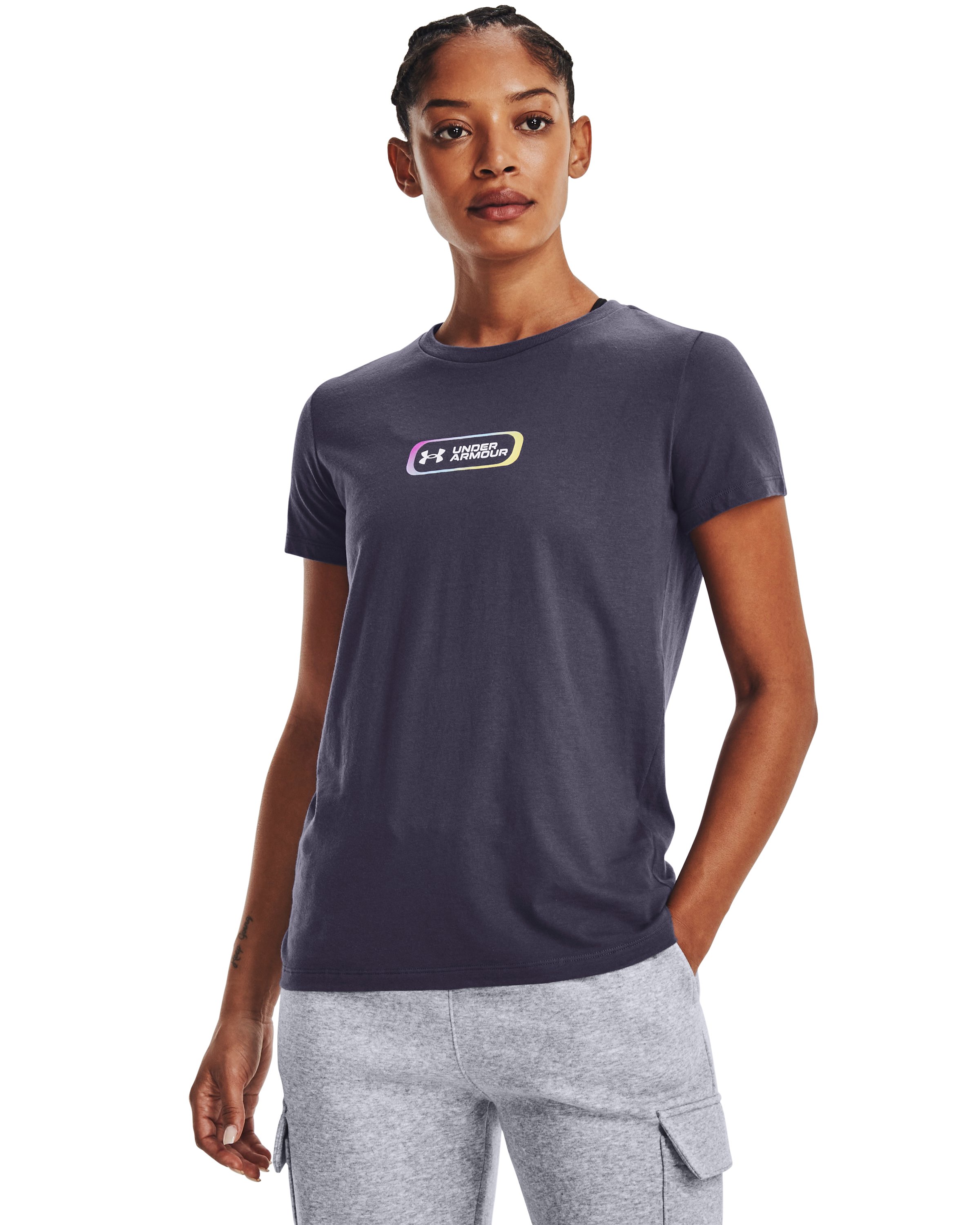 UA Gradient Pill Women's Short Sleeve 2