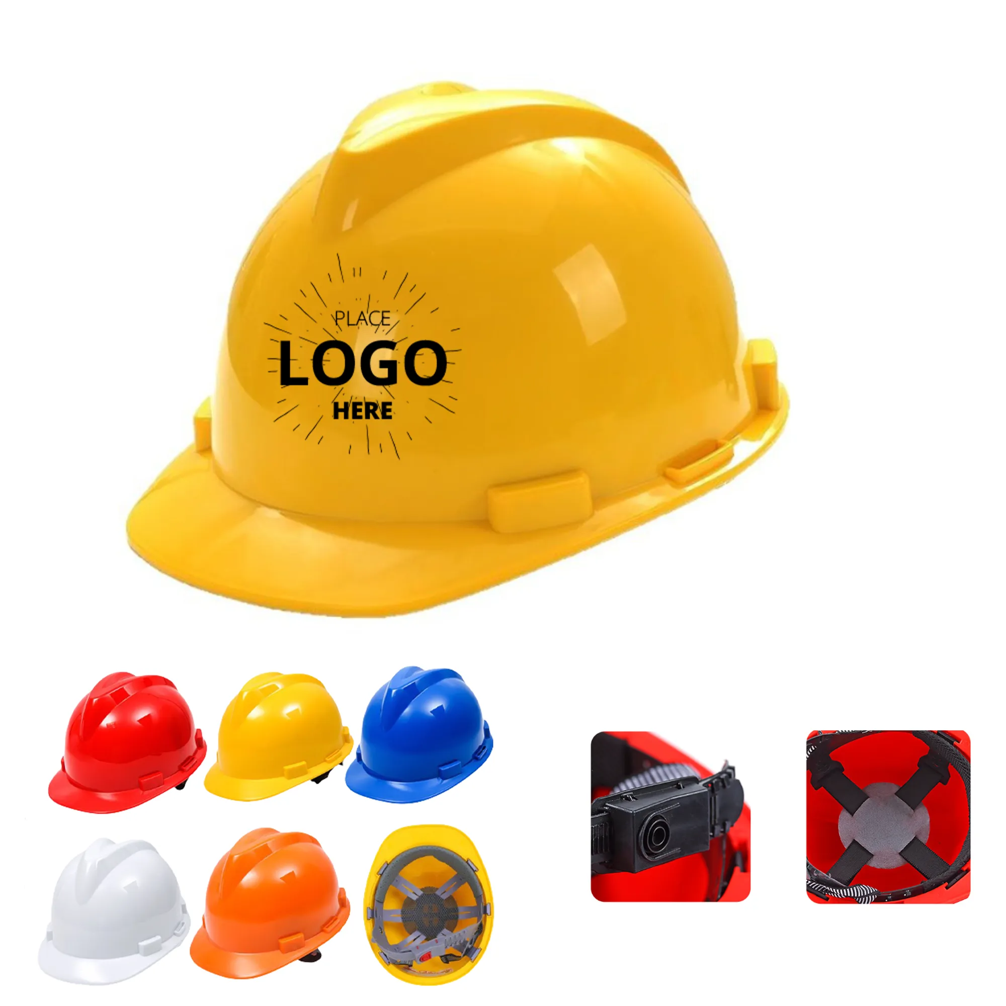 High Quality Safety Cap Helmet Style Constrution Hard Hats 3