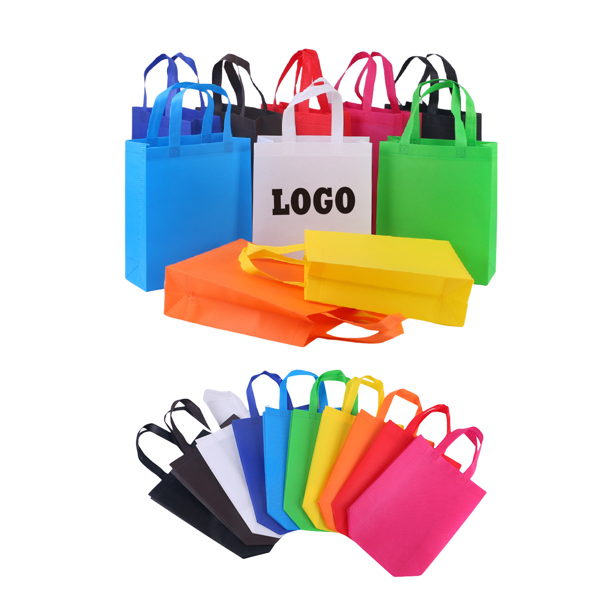 Reusable Grocery Shopping Non-Woven Bag MOQ50 1