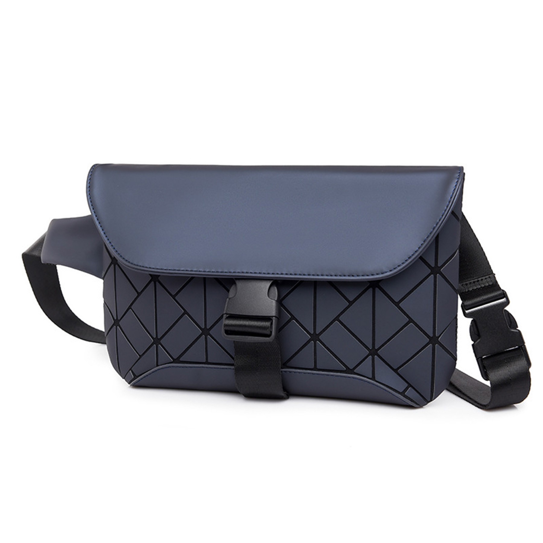 Grid Crossbody Fanny Pack 3