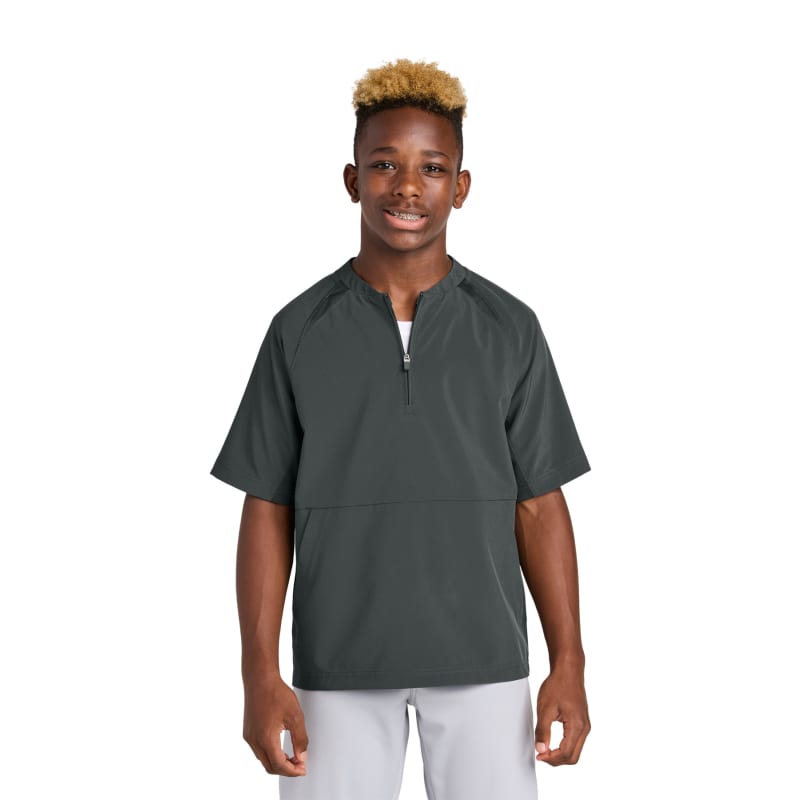 Sport-Tek Youth Repeat 1/2-Zip Short Sleeve Jacket 8