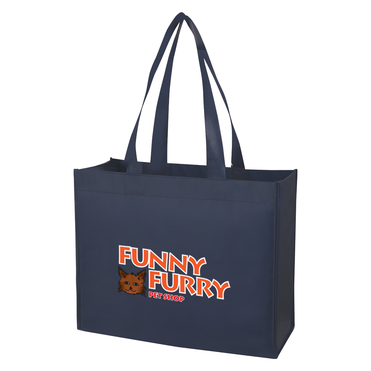 Matte Laminated Non-Woven Shopper Tote Bag 13