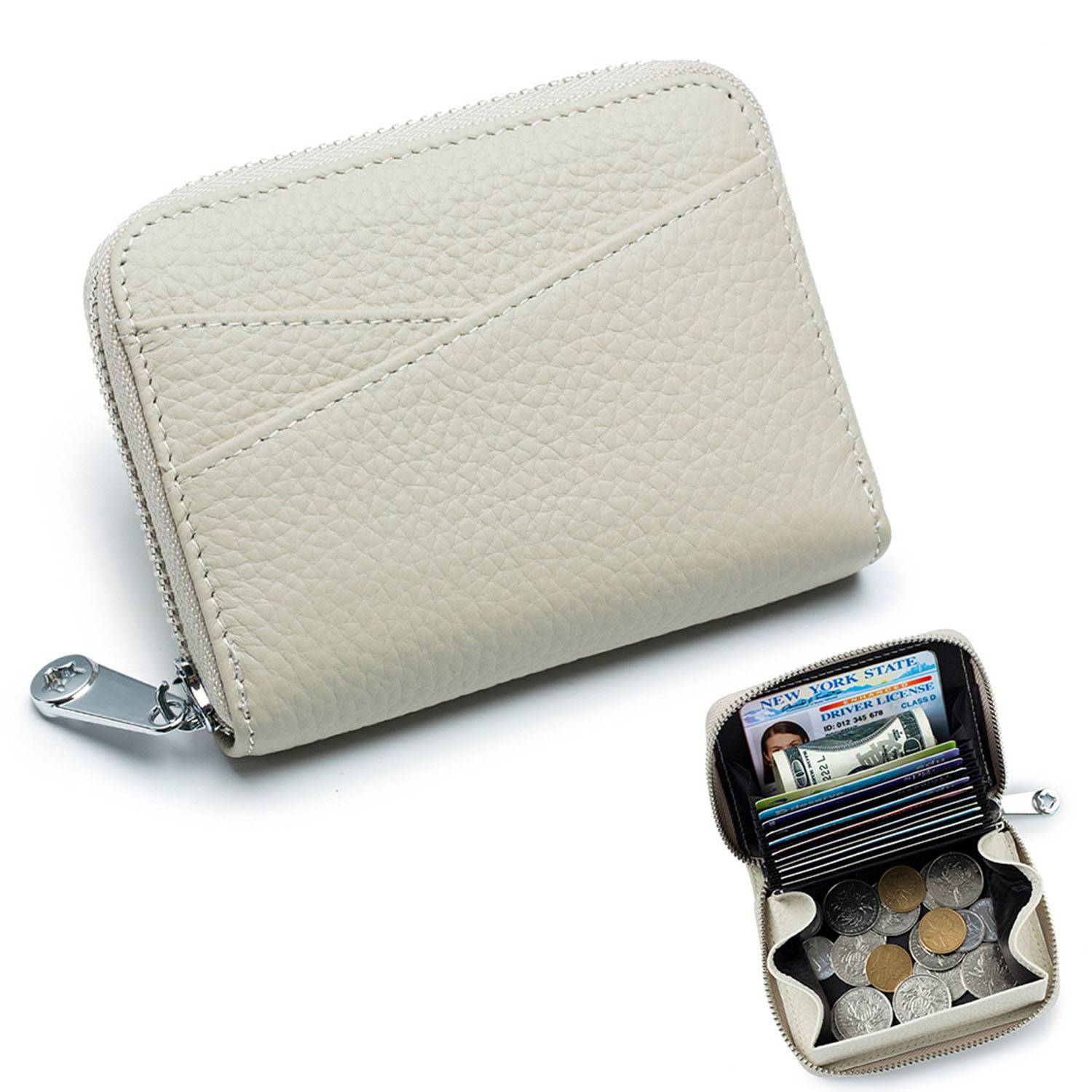 RFID Zipper Credit Card Holder 5