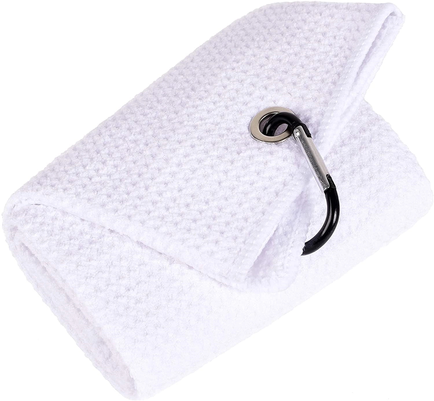 Tri-fold Golf Towel w/ Bag Hook 7