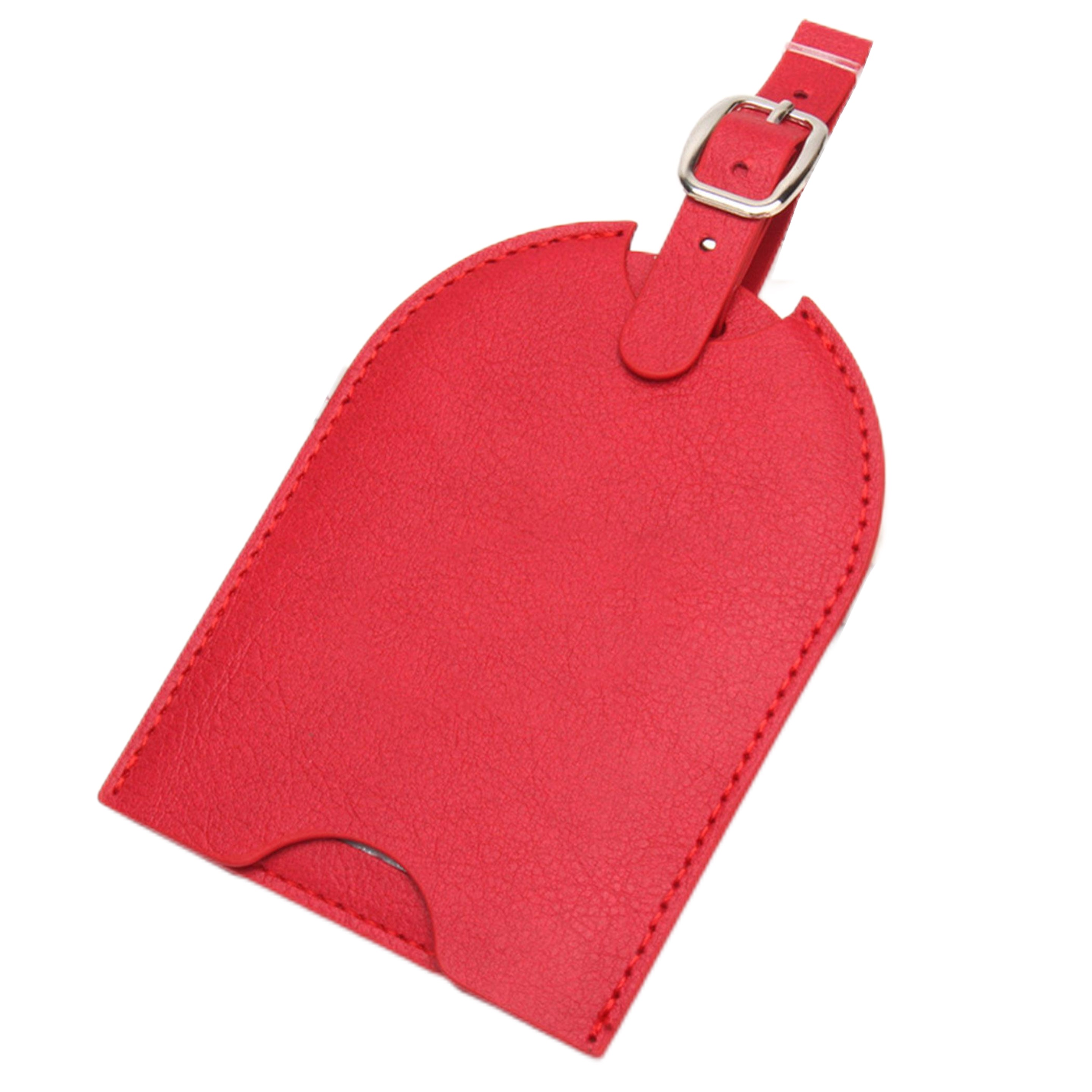 Leather Luggage Bag Case Tags, custom luggage tag with logo imprint 7