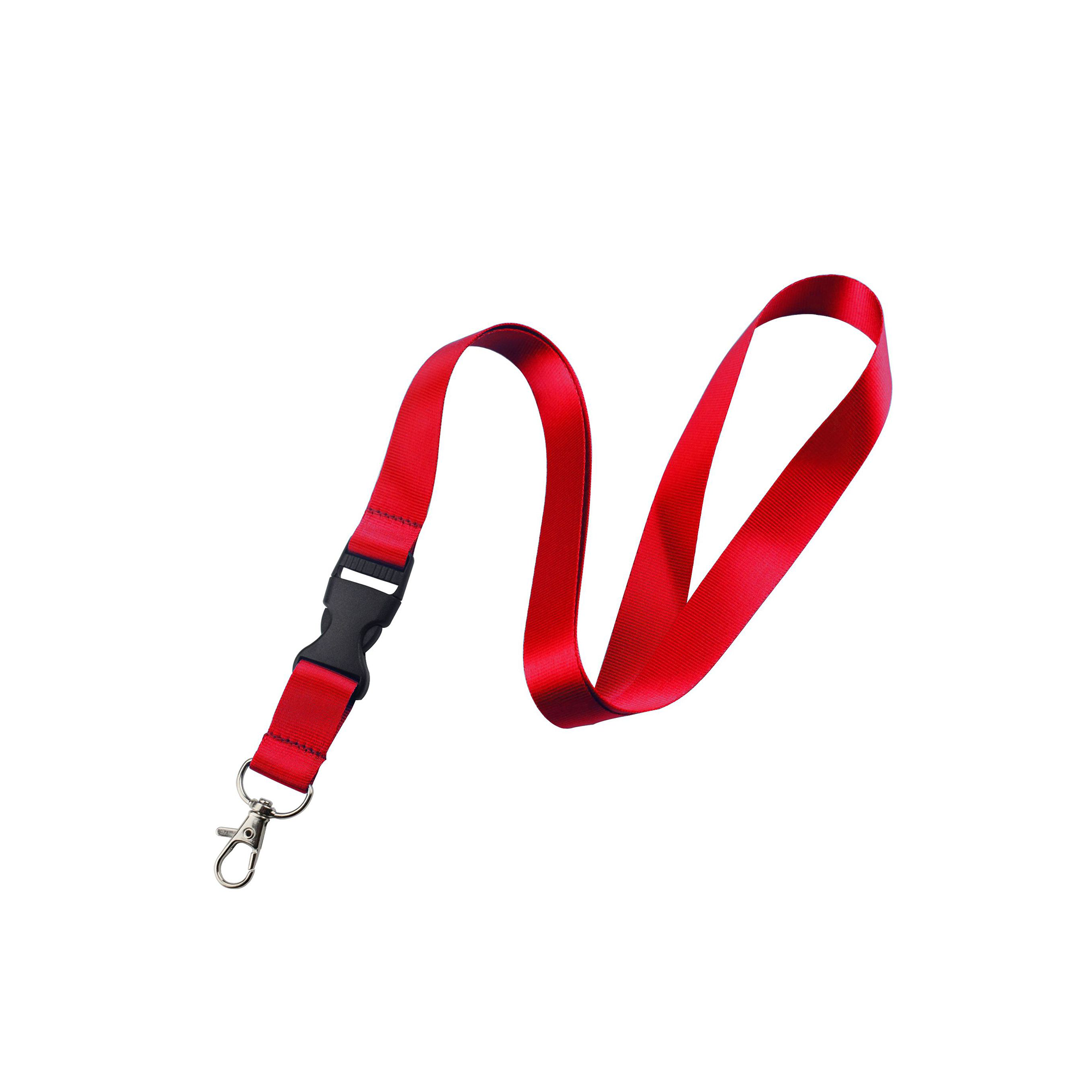 3/4" Custom Polyester Detachable Buckle Lanyard 10