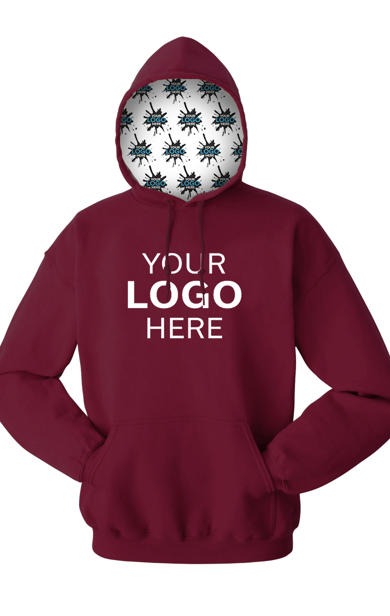 Your Logo Here Adult Pullover Hoodie 12