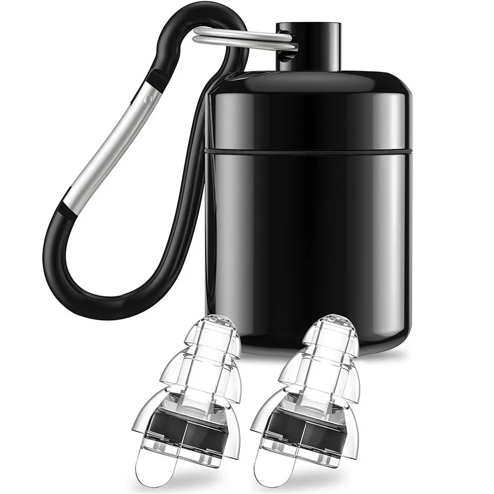 High Fidelity Earplug Sets With Aluminum Case 2
