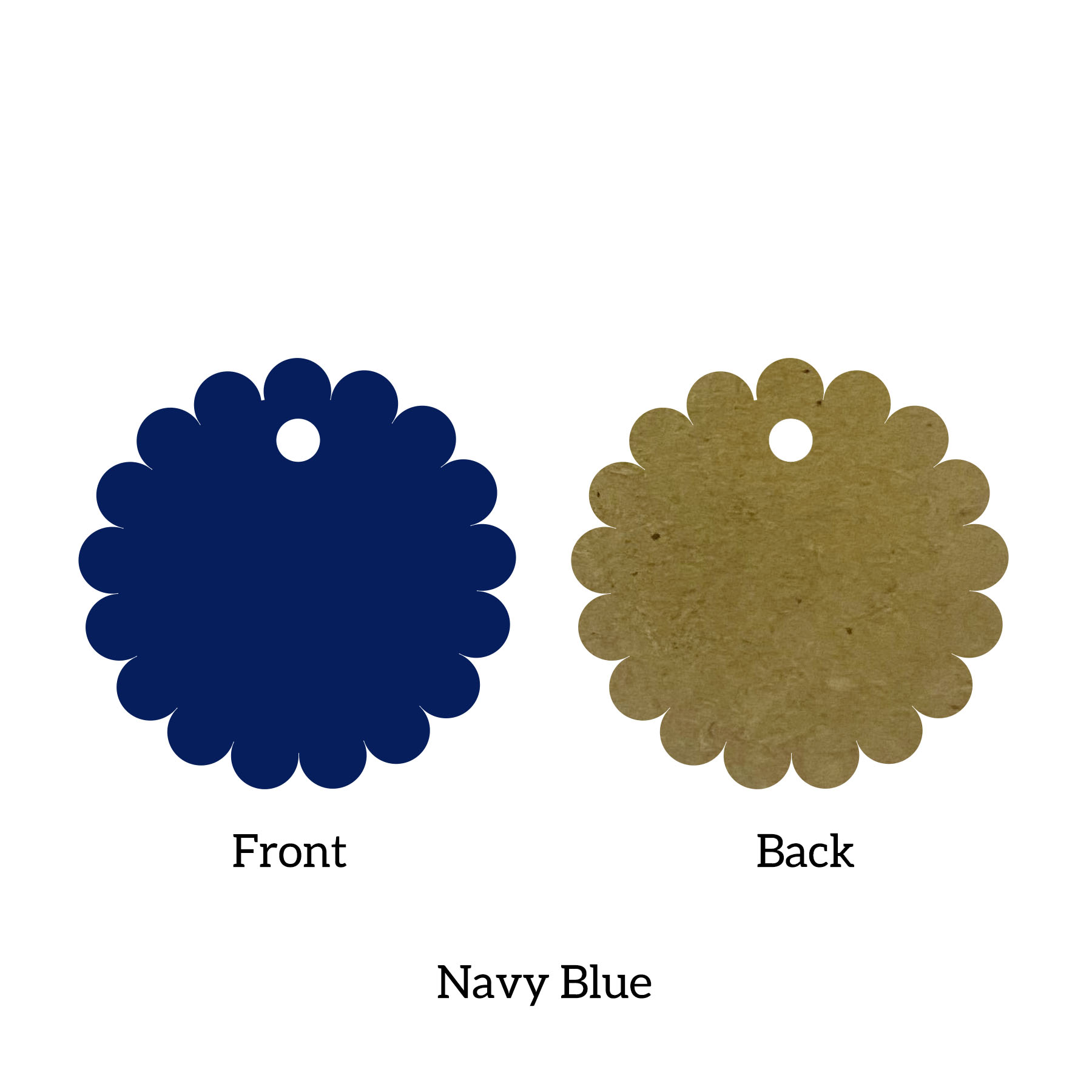 Free Shipping Solid Color Christmas Ornament - Flower 4