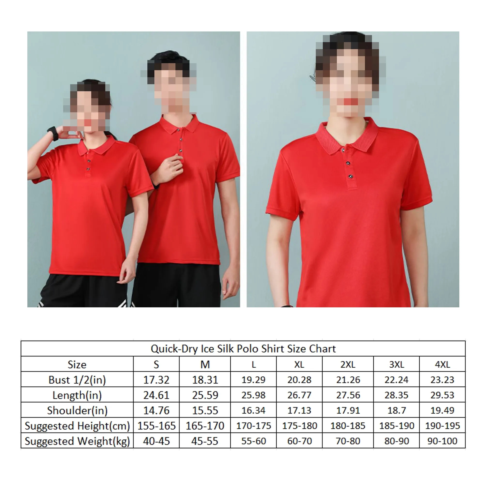 Customized Quick-Dry Ice Silk Polo Workwear 10