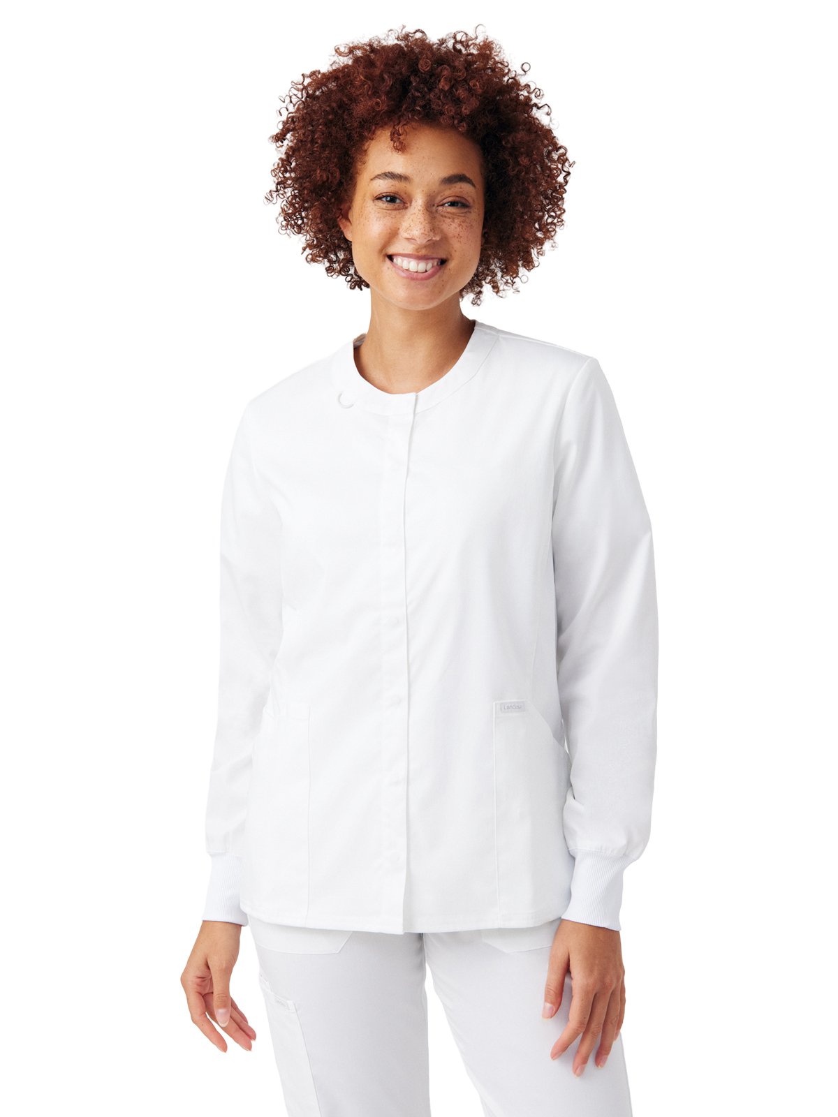 Landau - ProFlex - Women's Three-Pocket Scrub Jacket 4
