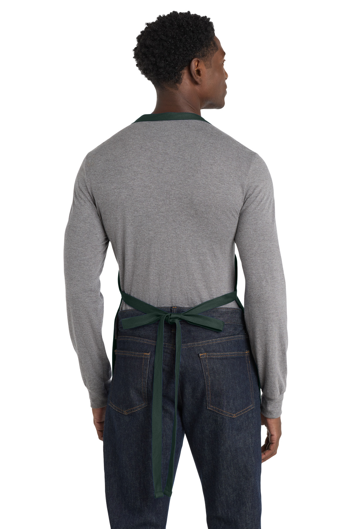 Port Authority Medium-Length Apron with Pouch Pockets. A510 15