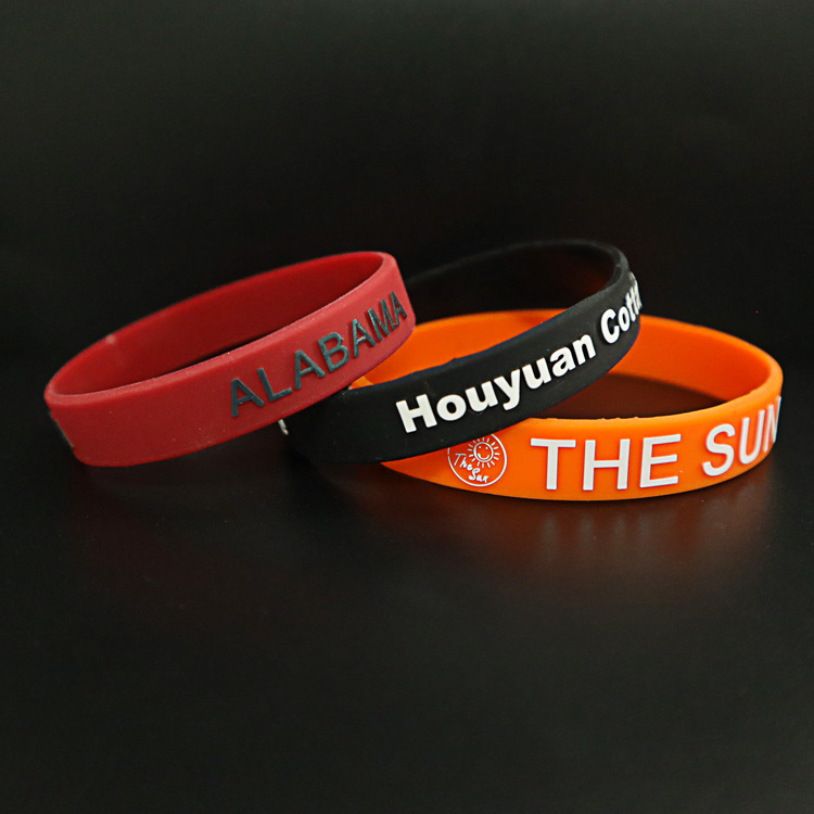 Silicon Debossed Wristbands 2
