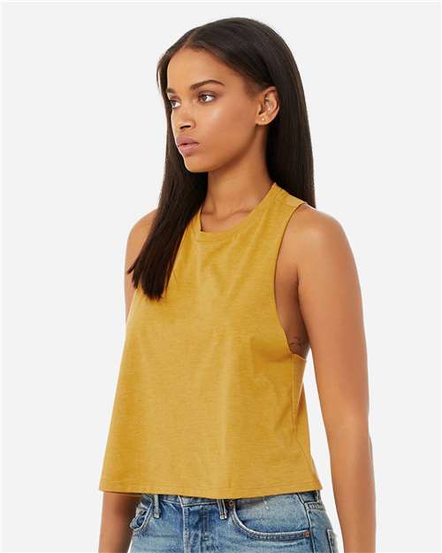 Women's Racerback Crop Tank - 6682 72