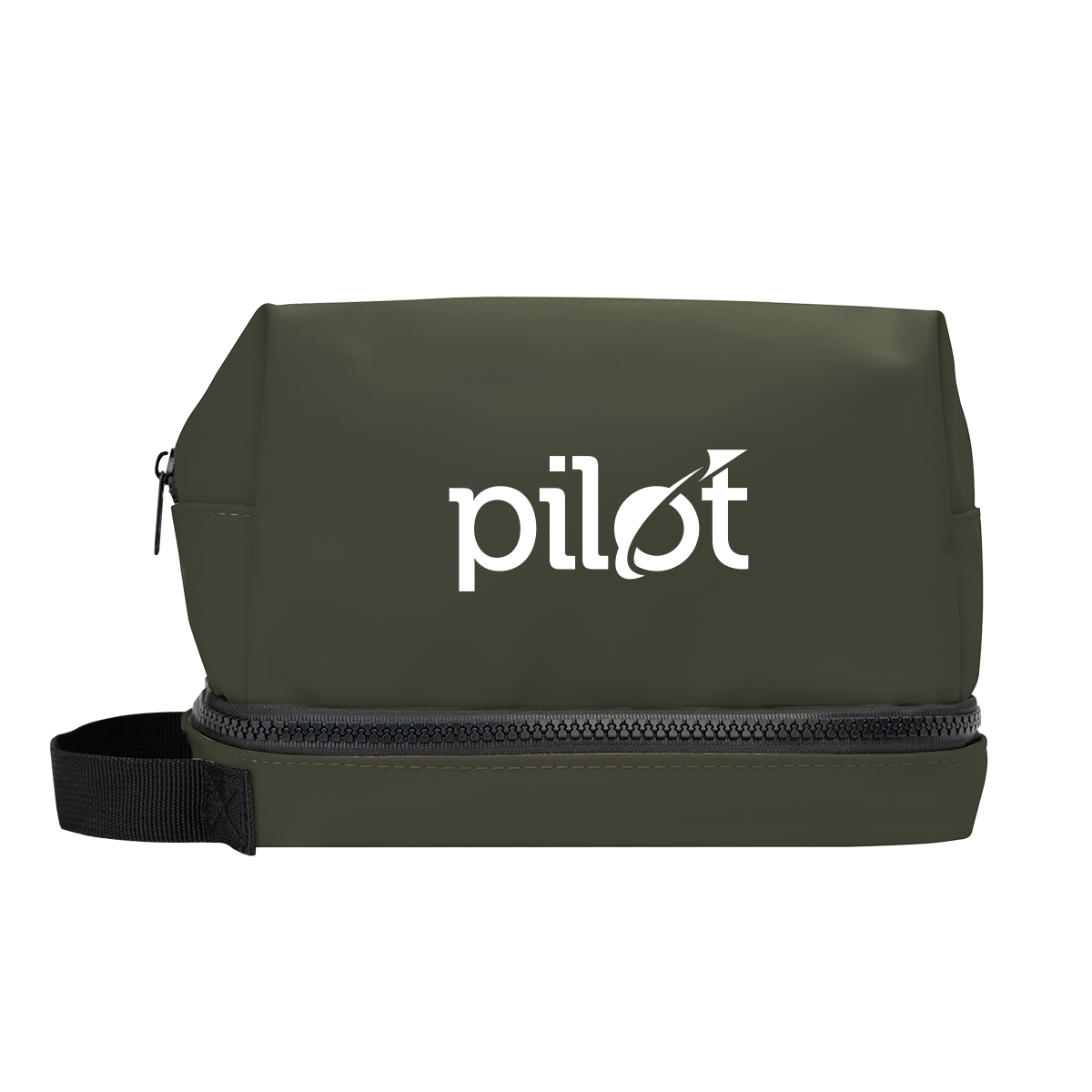 Hudson rPET Leatherette Toiletry Bag 5